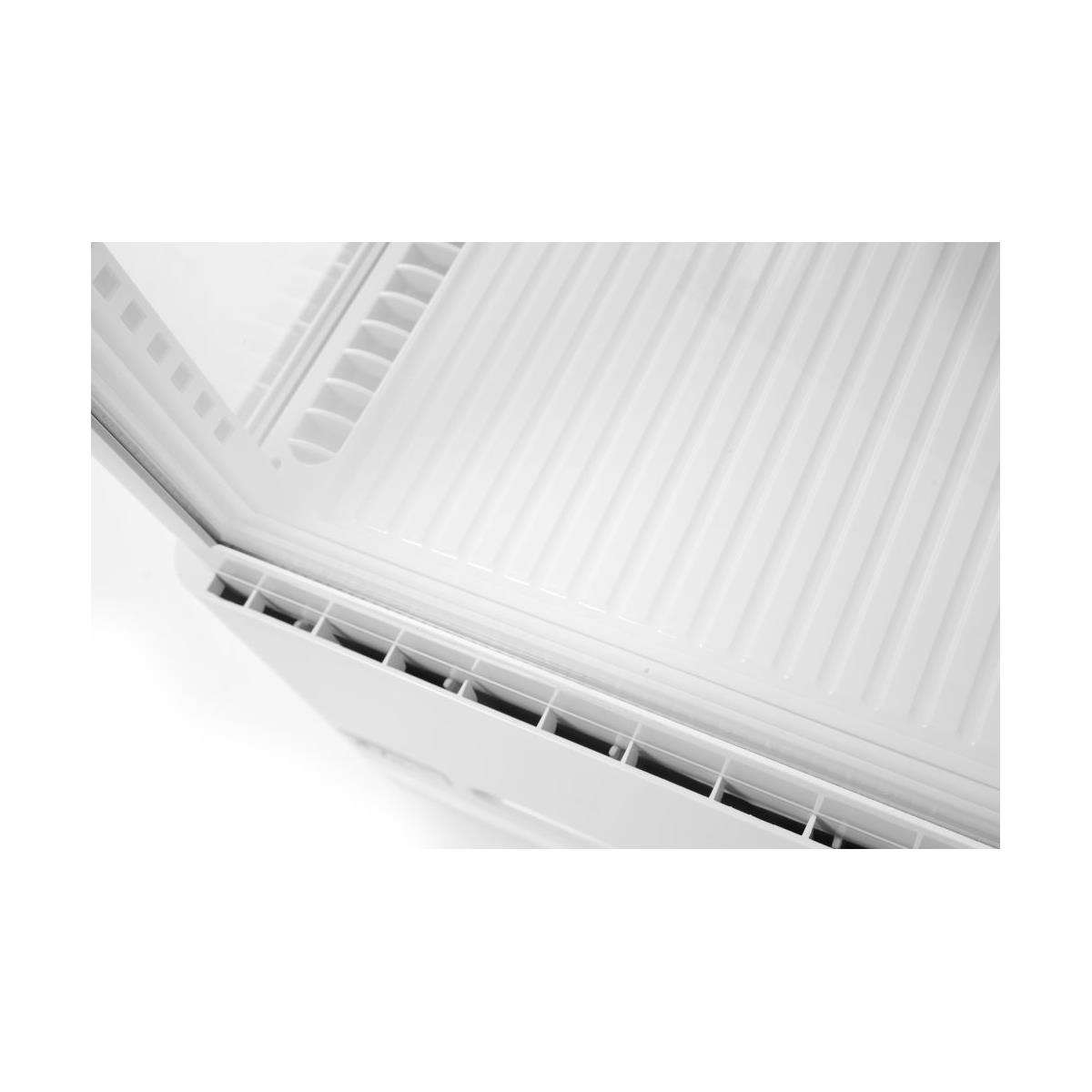 Hendi Kuchenvitrine 68 Liter schwarz