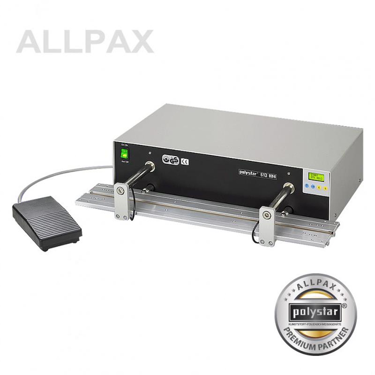Tischschweißgerät 413 / 613 / 813 / 1013HM, elektron. Ausführung