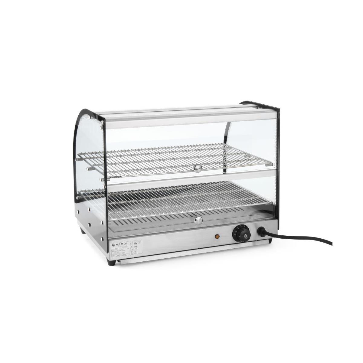 Hendi Warmhaltevitrine GN 1/1, doppelt