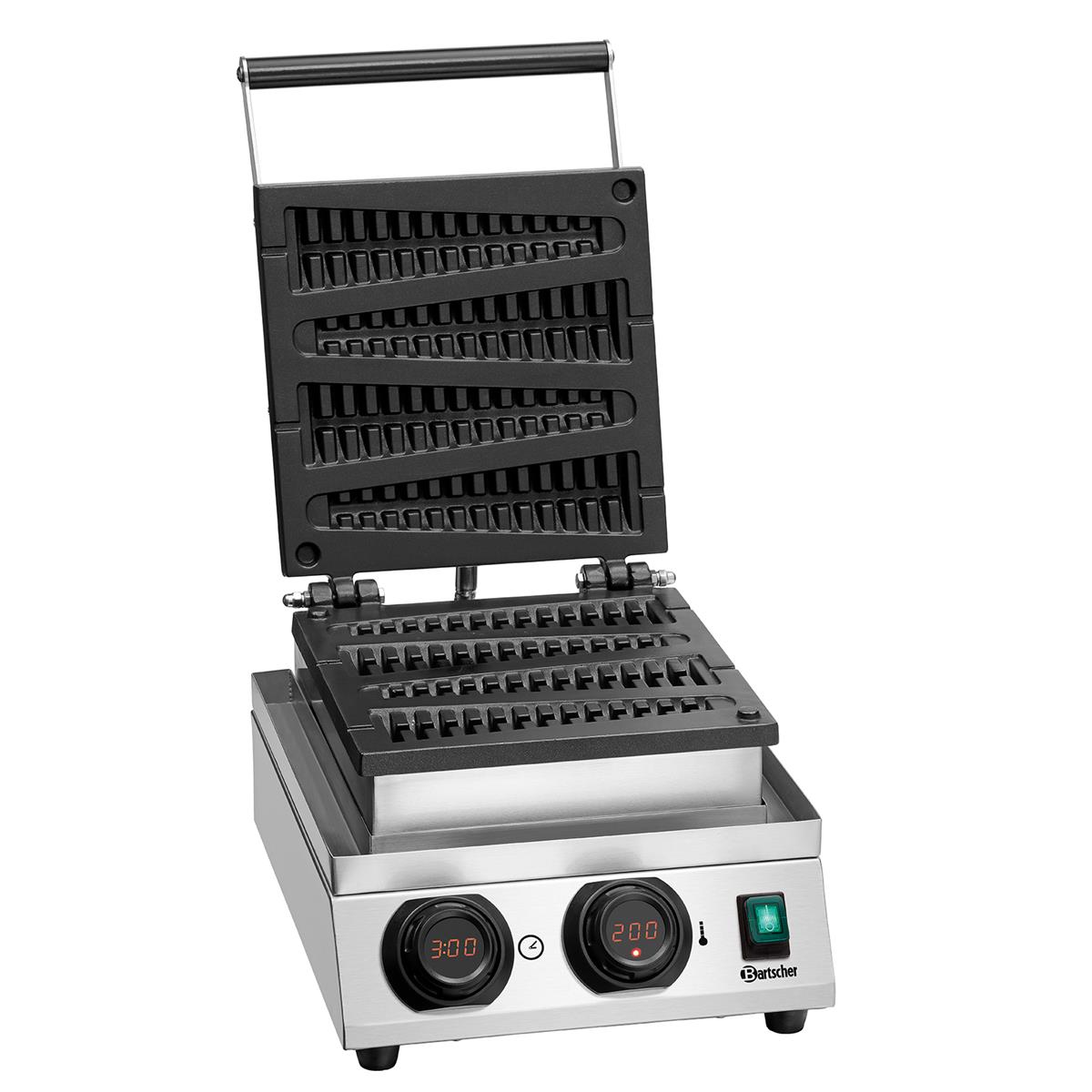Waffeleisen geöffnet Vorderseite