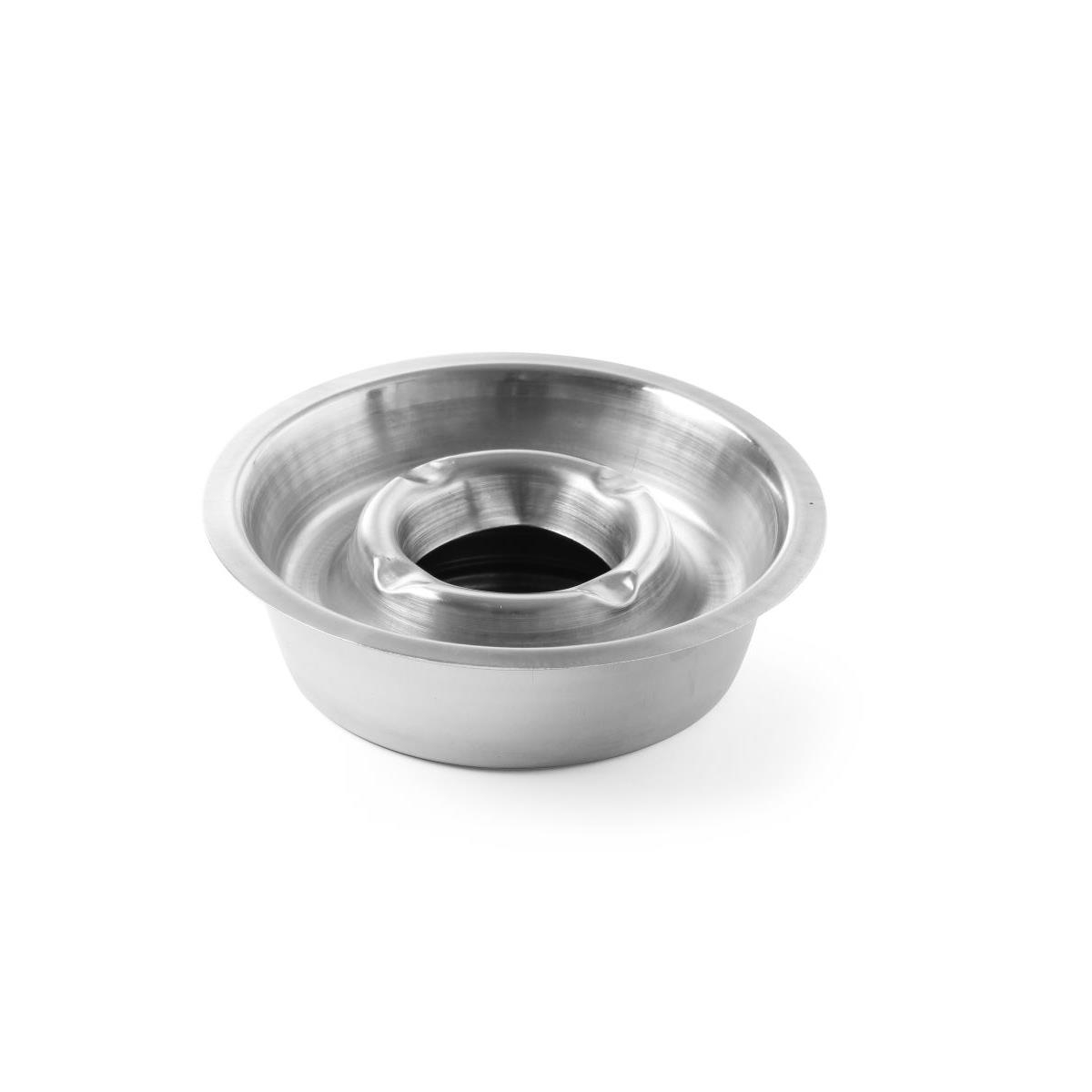 HENDI Windaschenbecher Ø 14 x 4 cm Edelstahl 2-teilig rund - Aschenbecher kaufen