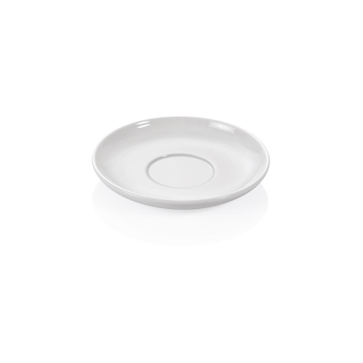 Untertasse Porzellan flach, Ø 13,5 cm, 12er Set