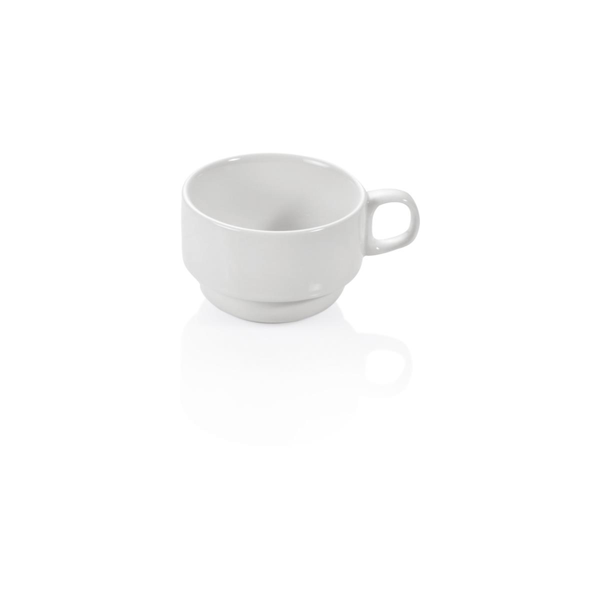 Obertasse Porzellan 180 ml, 12er Set
