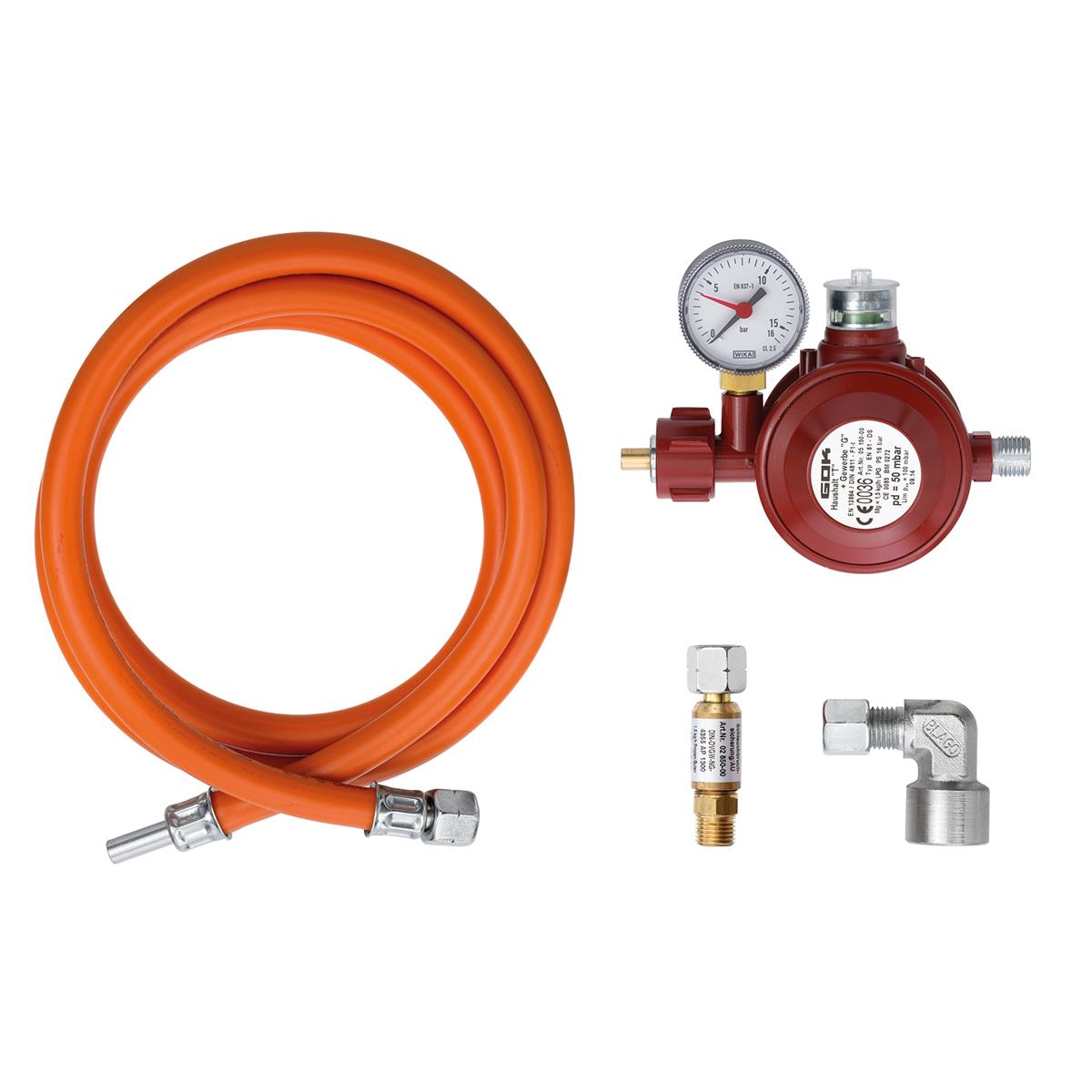 Großansicht der Bildergalerie Gassanschlus-Set