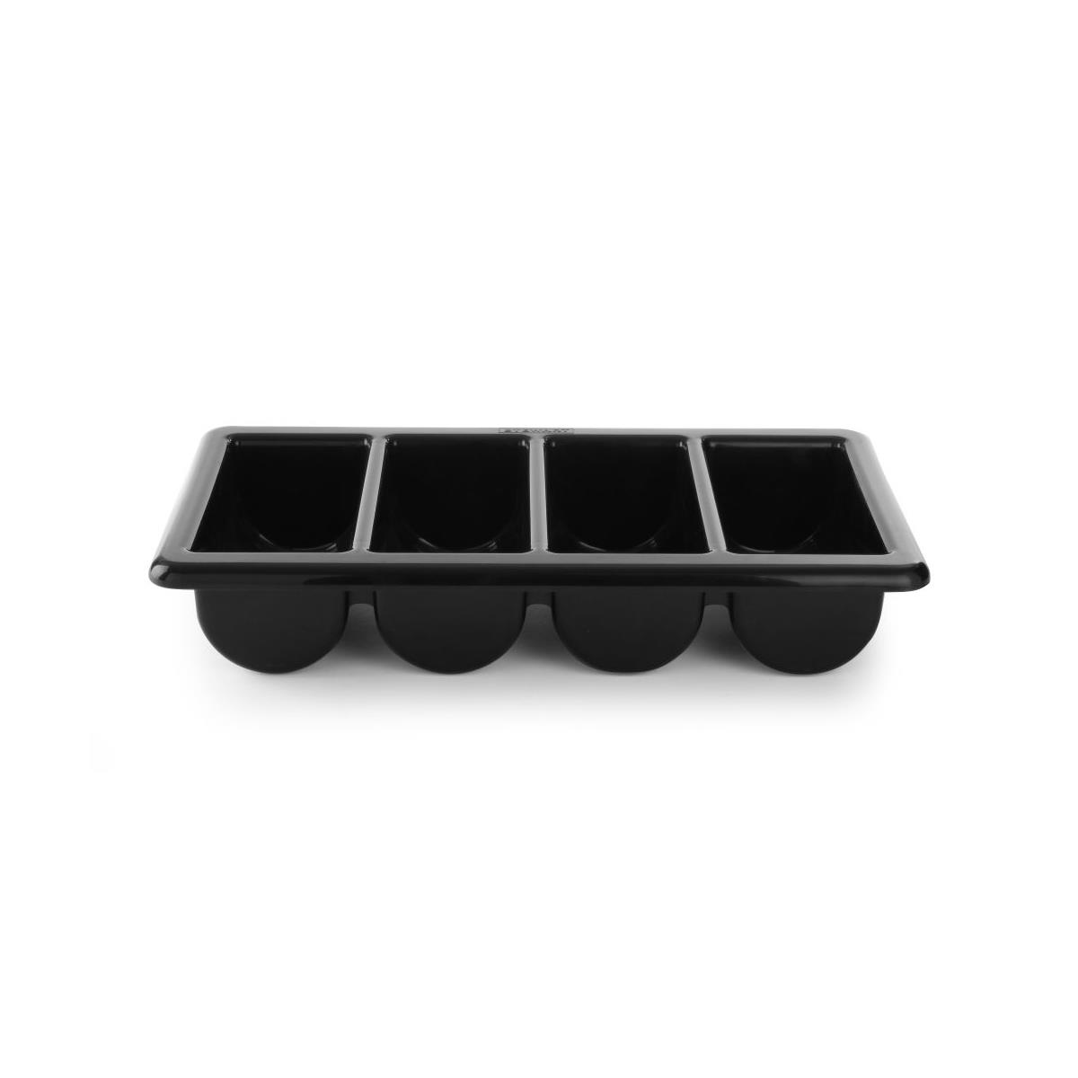 Besteckkasten schwarz