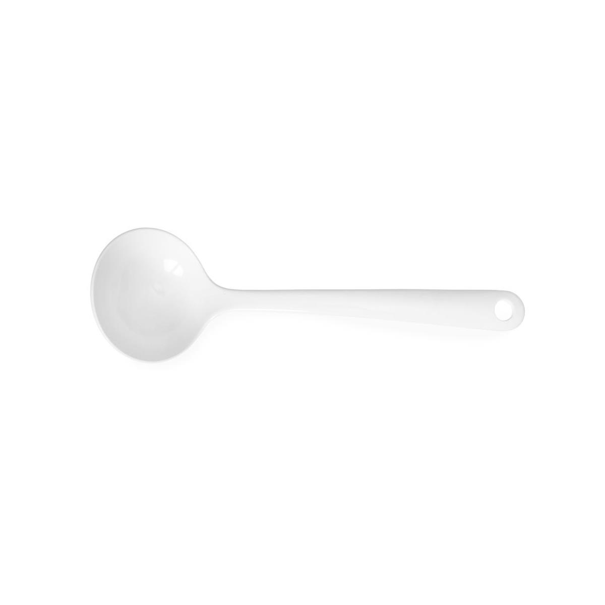 Soßenlöffel weiss Melamin
