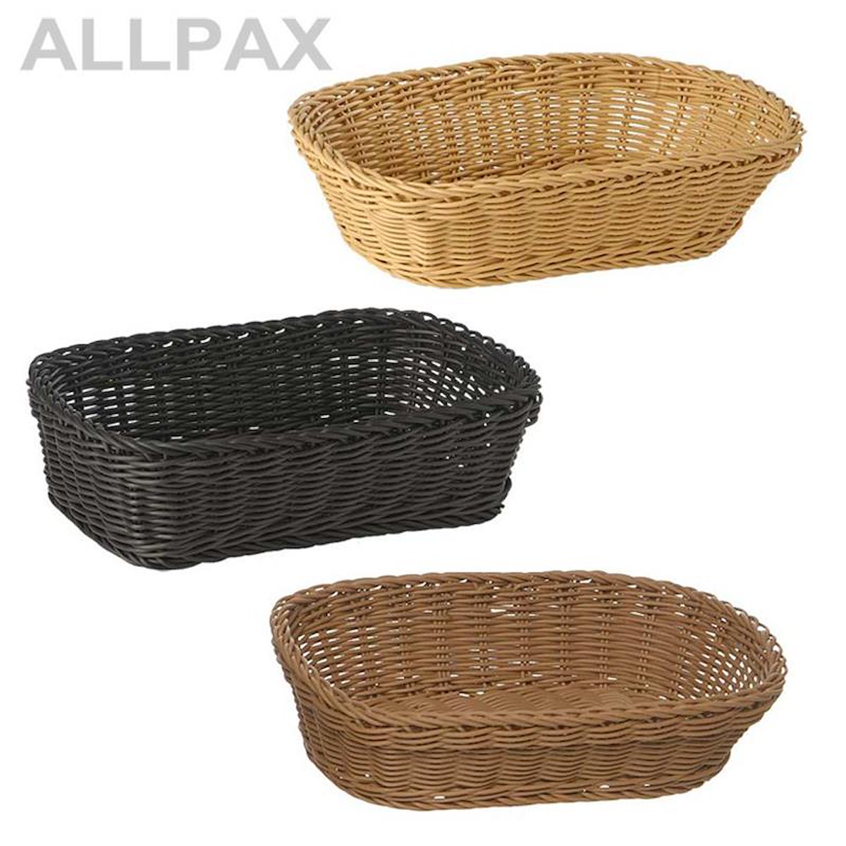 Korb -PROFI LINE- rechteckig 31 x 21 x 9 cm 3 Farben