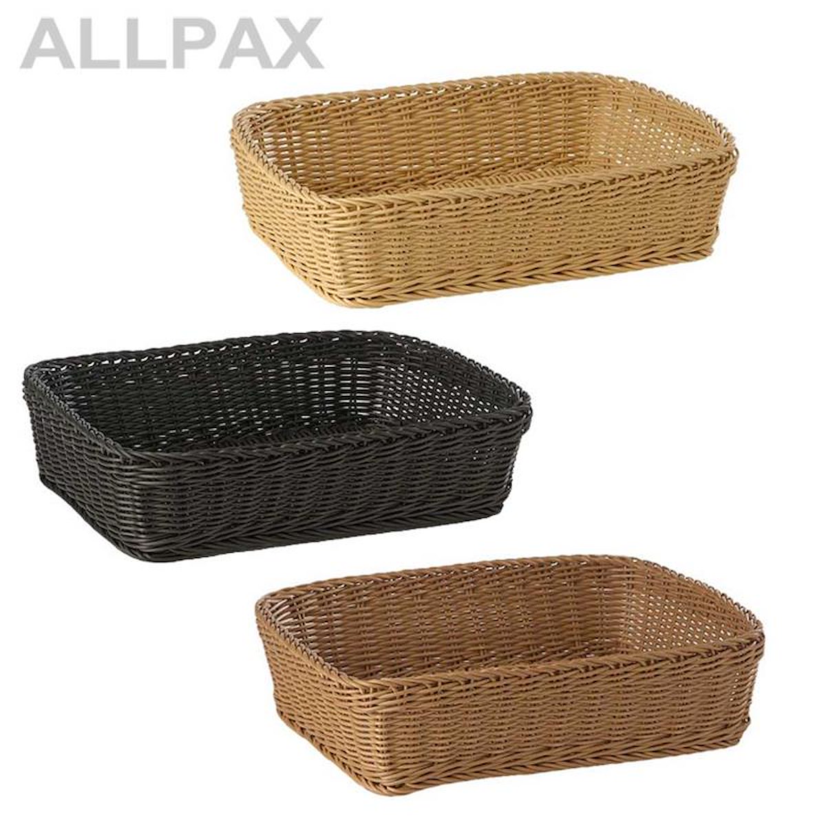 Korb -PROFI LINE- rechteckig 40 x 30 x 10 cm 3 Farben