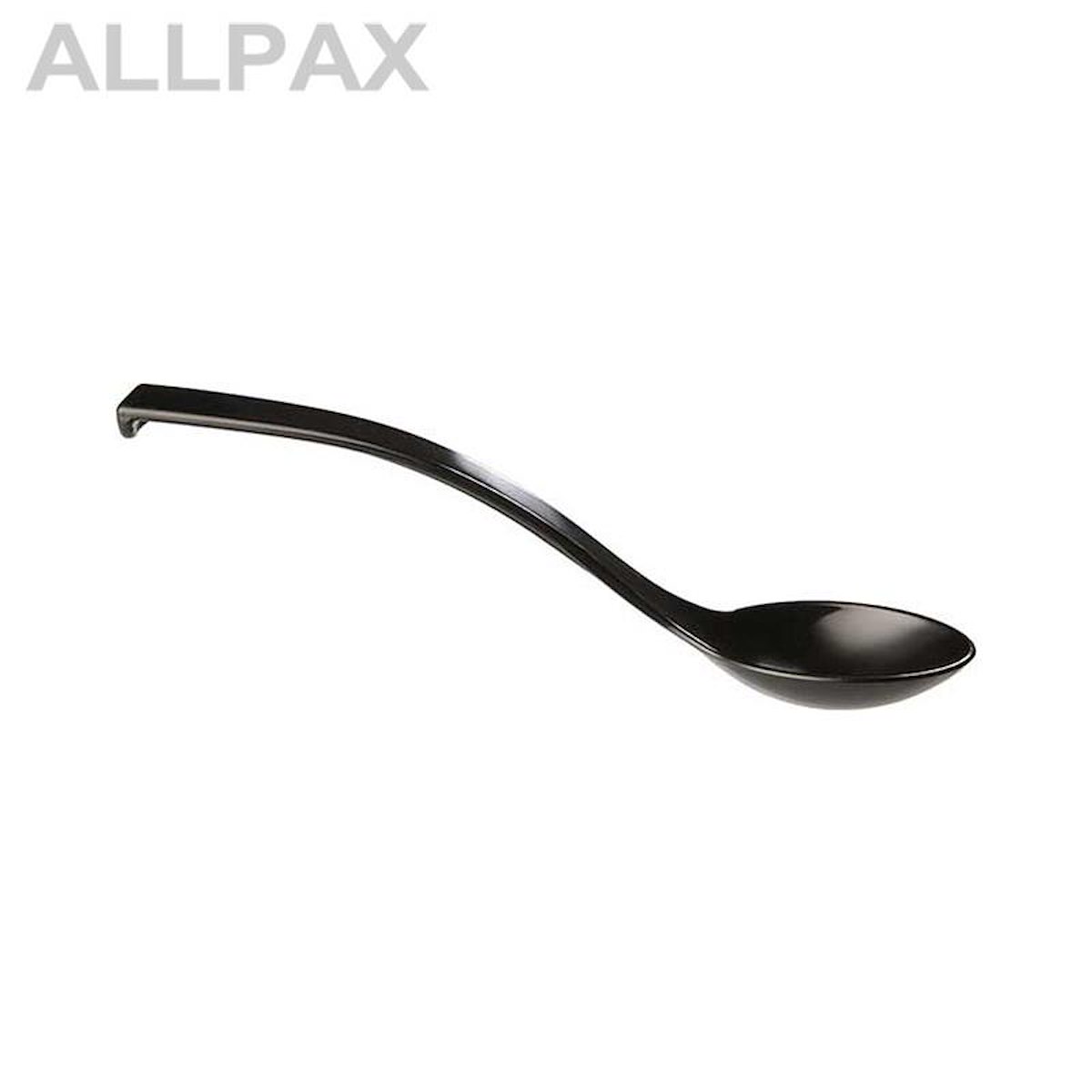 Feinkostlöffel schwarz, 6er Set