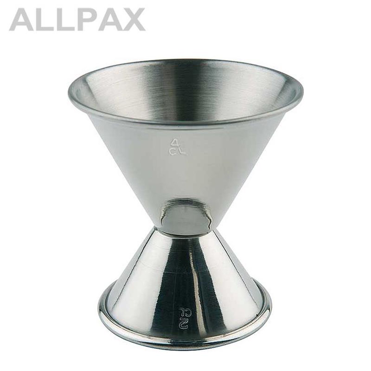 Cocktail-Doppelmaß 2cl / 4 cl Volumen