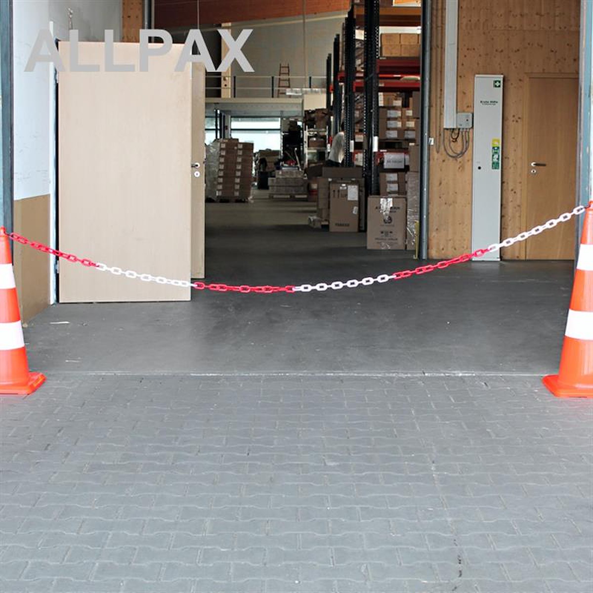 Kunststoffkette Pollux 3 m mit 2 Universalhaken