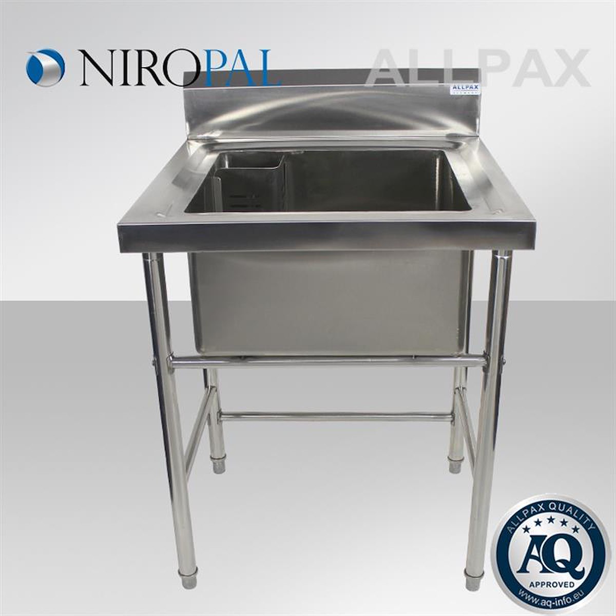 NIROPAL Spültische mit extra großem Becken