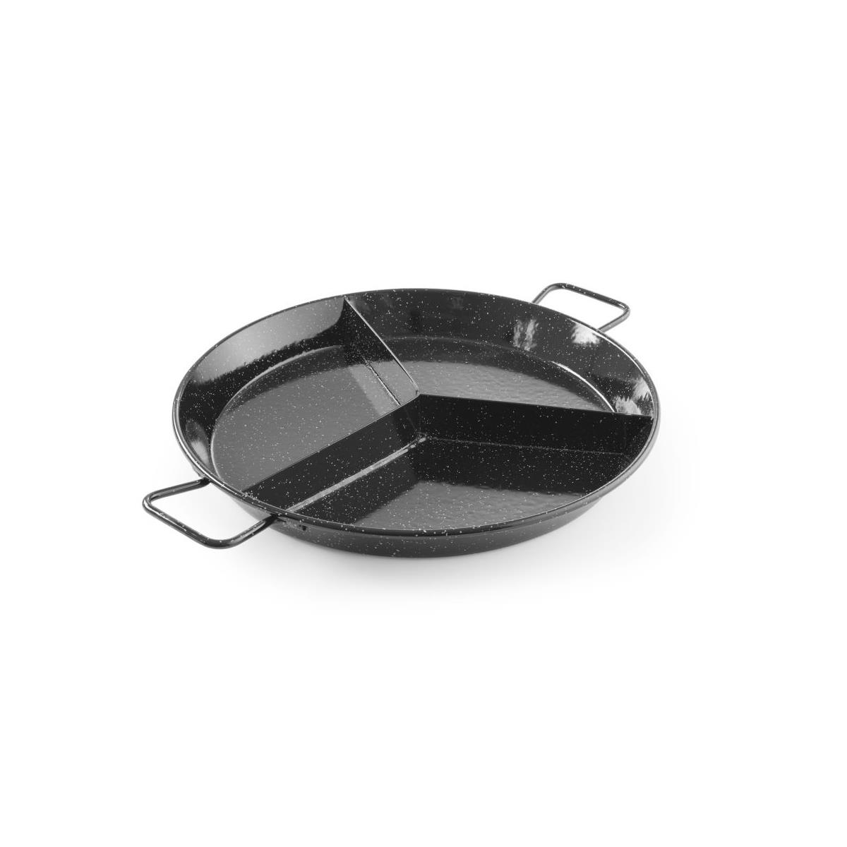 Hendi Paella Pfanne mit 3 Fächern