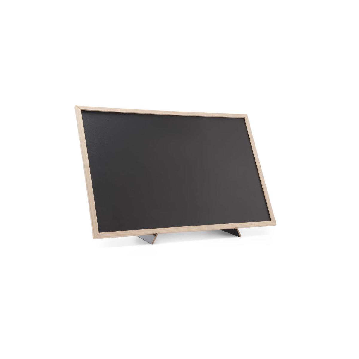 Kreidetafel mit Standfuß, 30 cm