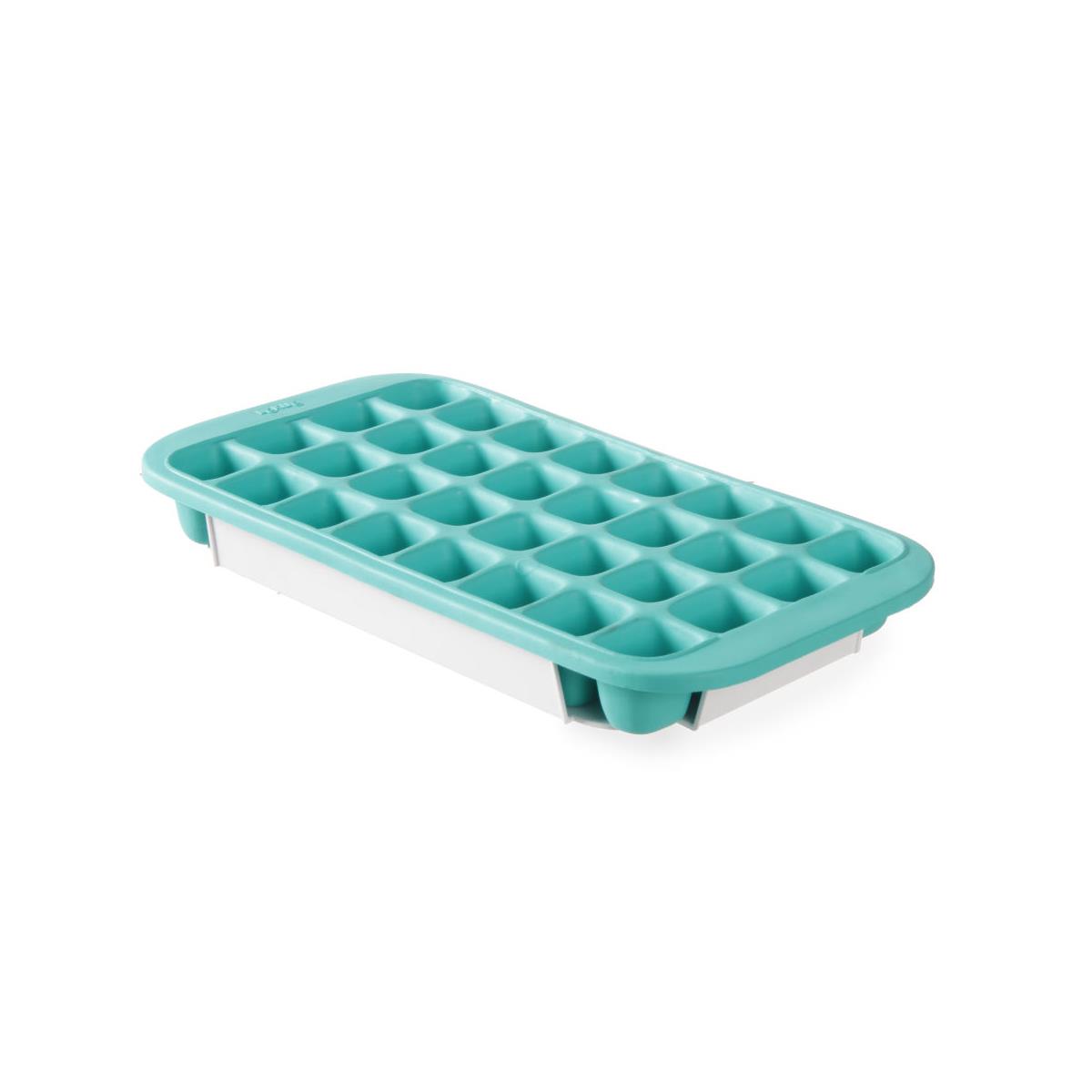 HENDI Eiswürfelform 33,5 x 18 cm für 32 Eiswürfel Weichgummi, Eiswürfelbehälter