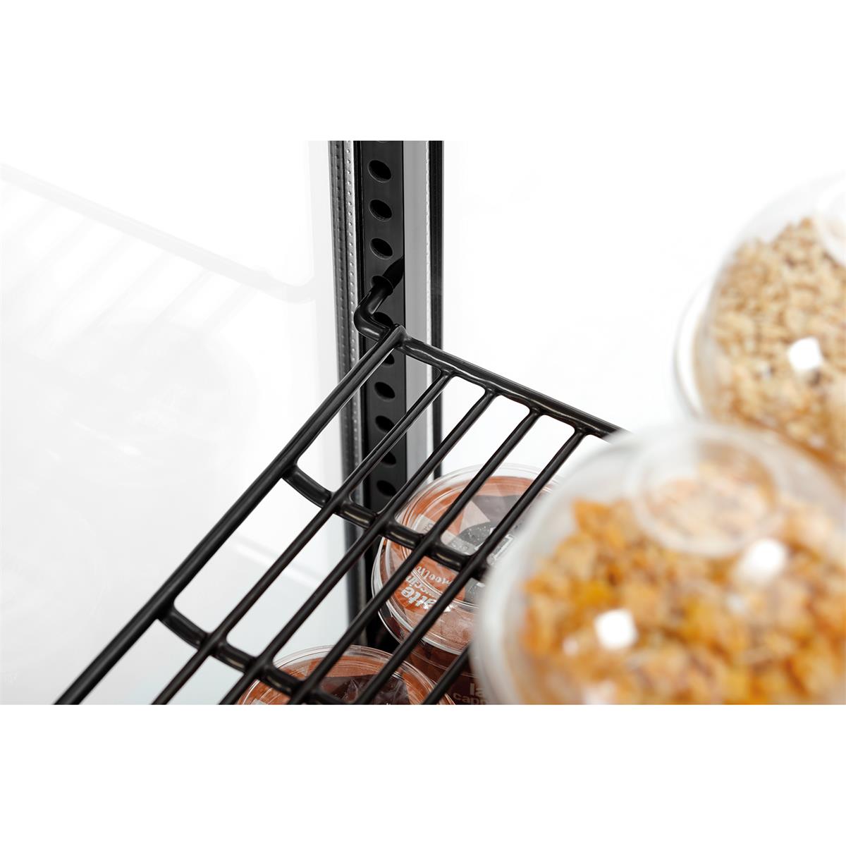 Mini-Kühlvitrine 58L-SW