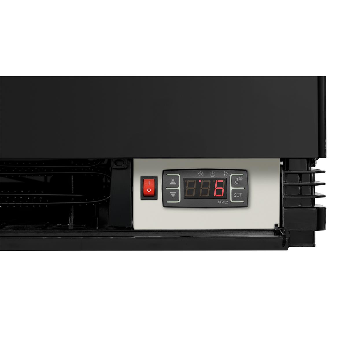 Mini-Kühlvitrine 58L-SW