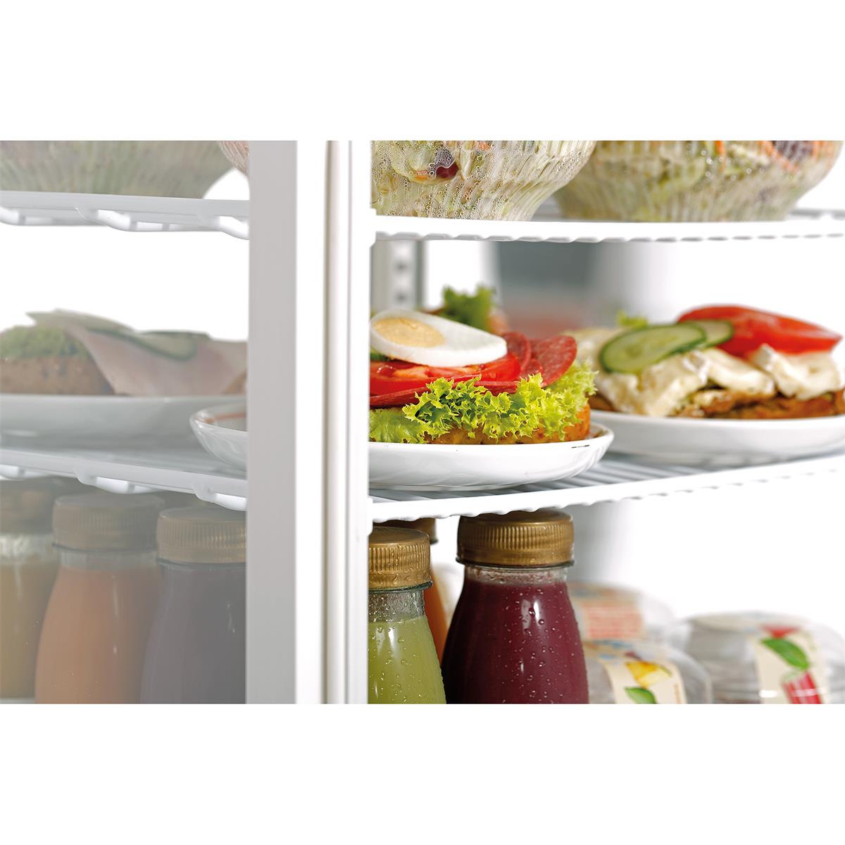 Mini-Kühlvitrine 78L, weiß