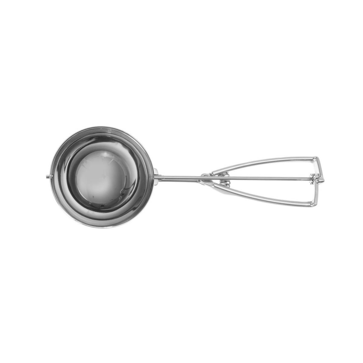 HENDI Eisportionierer Stöckel 1/8 ø 8 cm Edelstahl für Eiskugeln mit Kugel Auswurf spülmaschinenfest