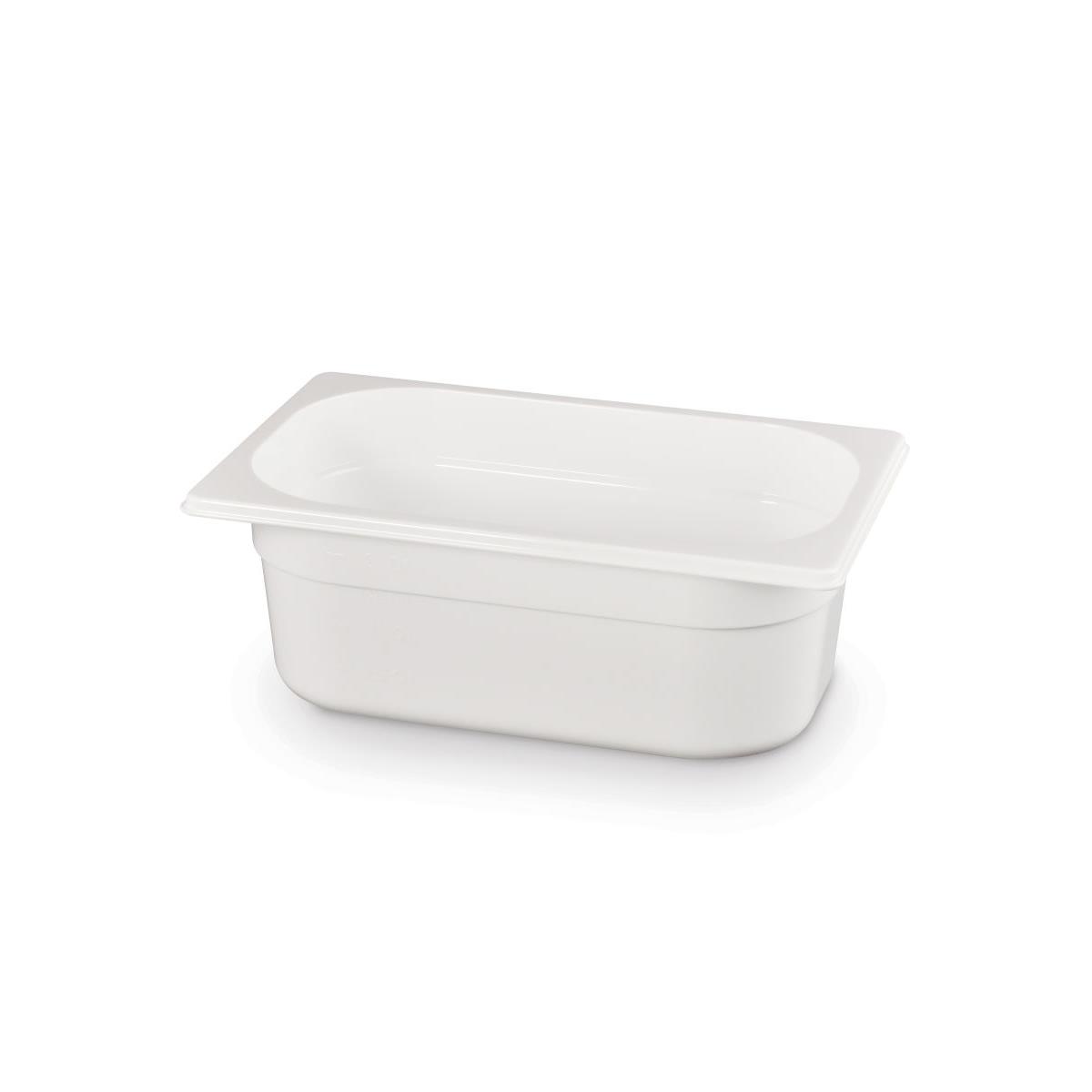 Hendi GN Behälter 1/4 PC weiß