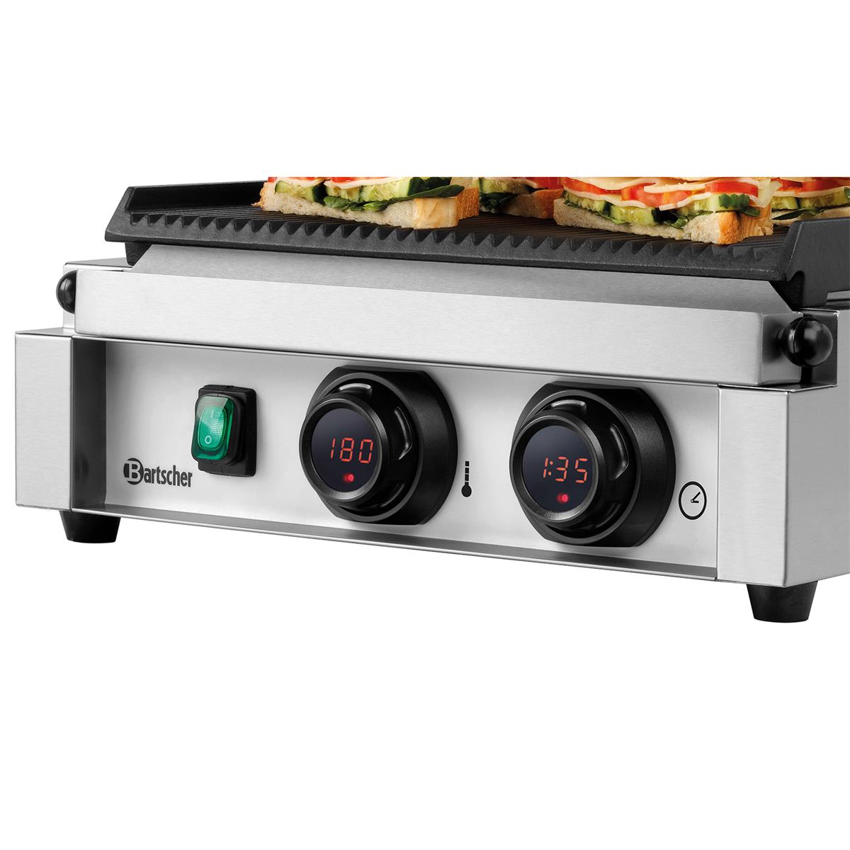 Kontaktgrill Bedienfeld