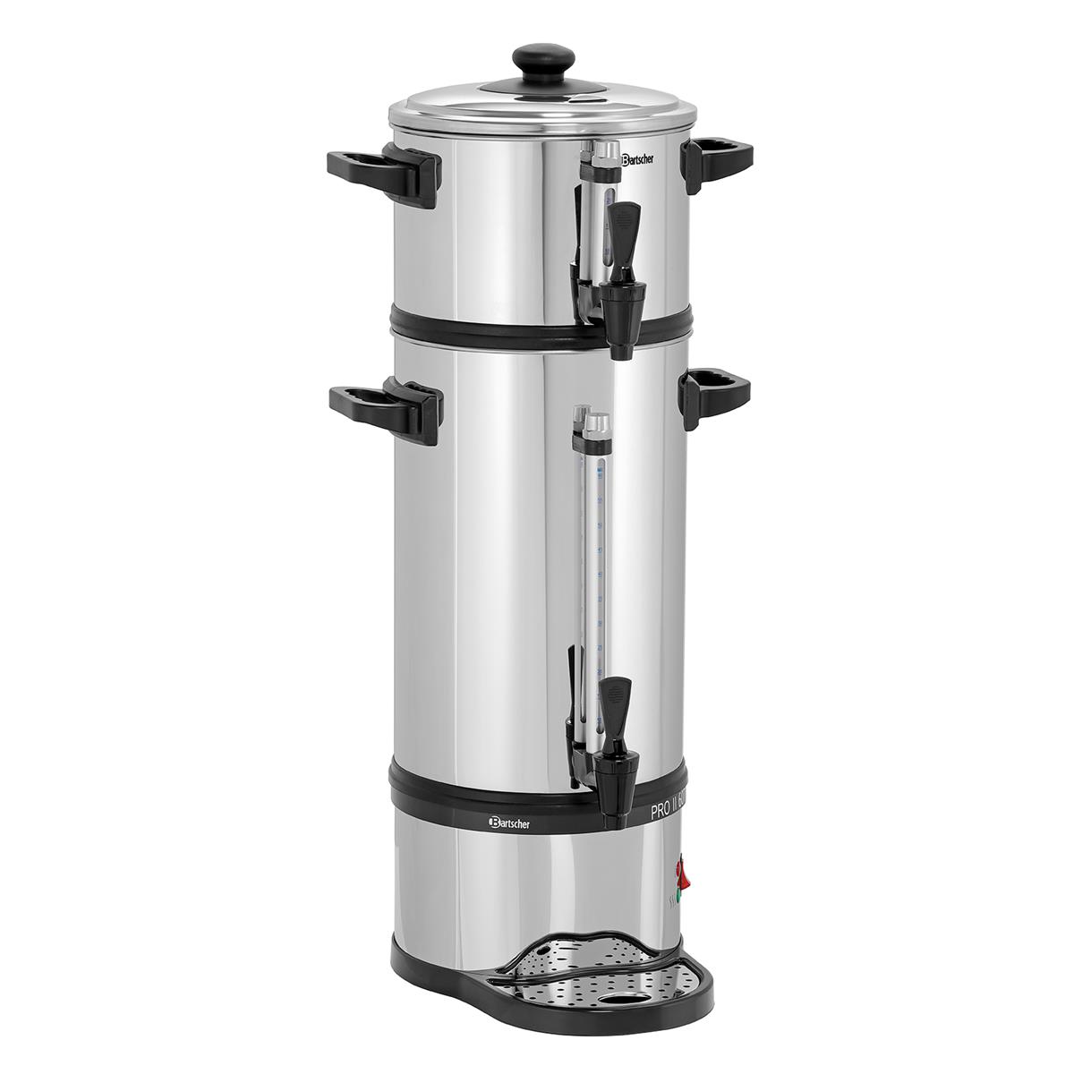 Milchdispenser auf Kaffeemaschine