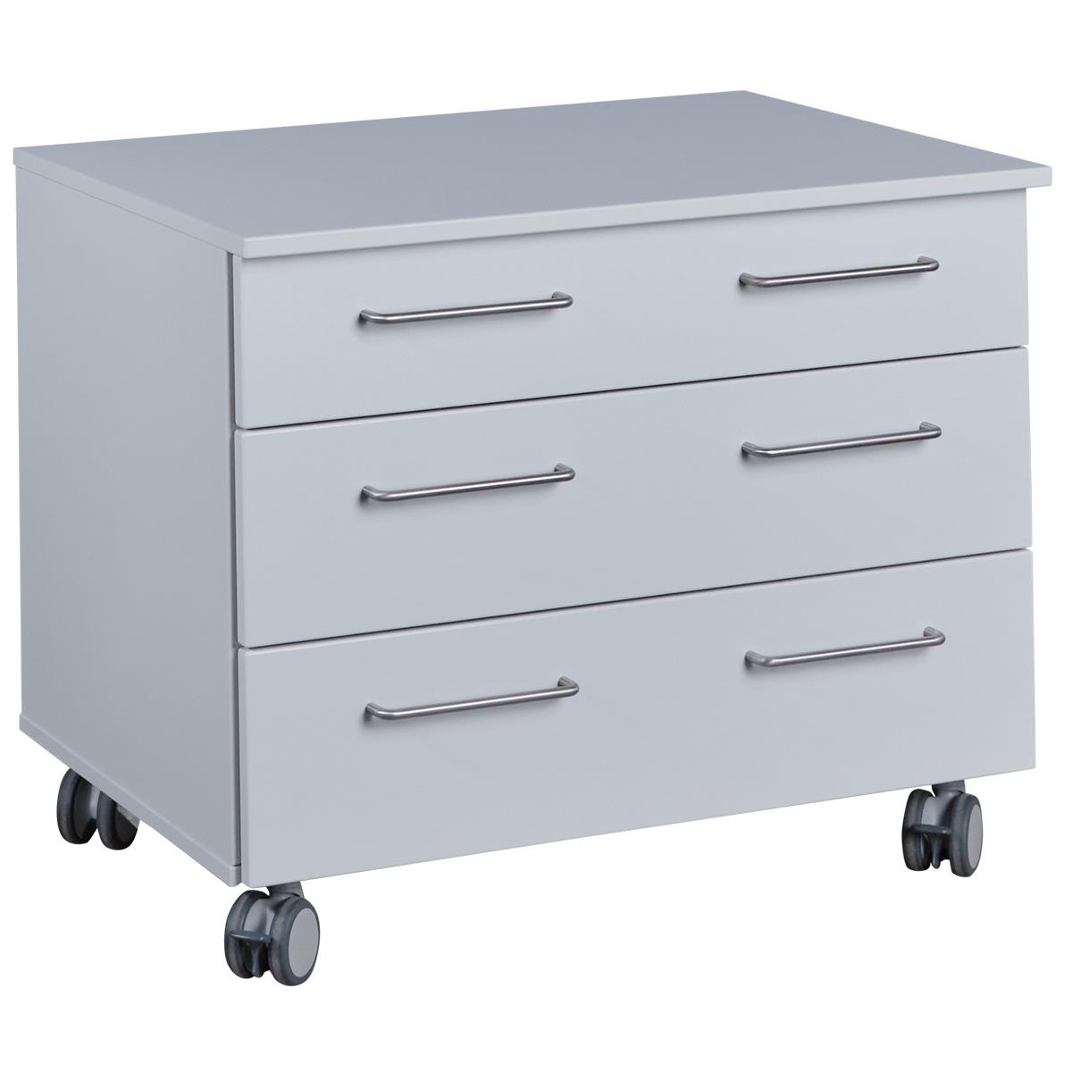 Großansicht der Bildergalerie Labor Unterschrank rollbar, 3 Schubladen