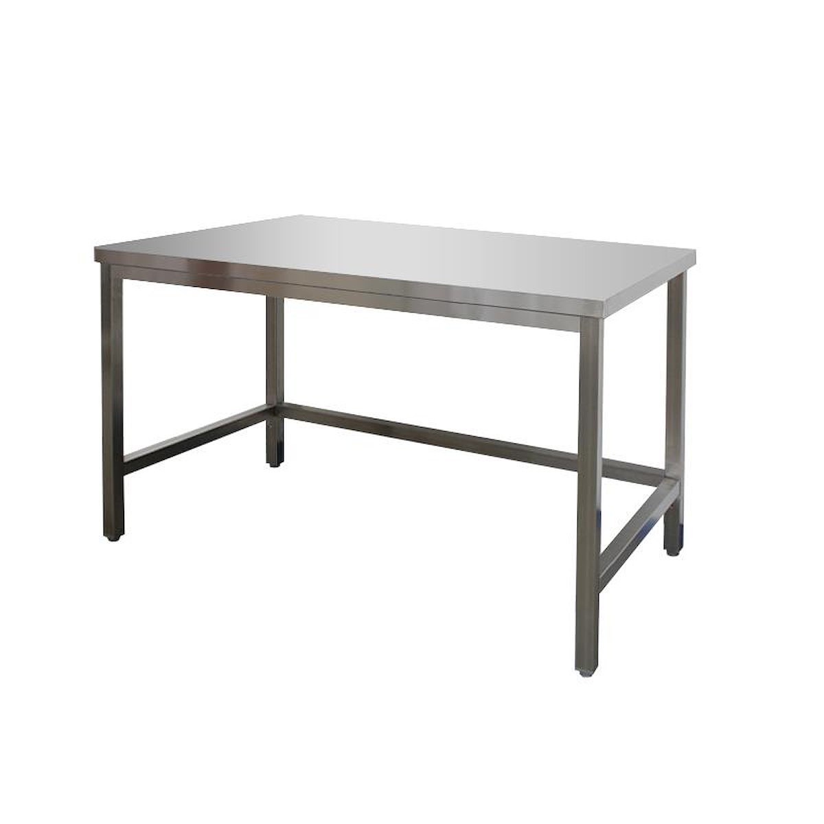 Edelstahl Arbeitstisch 190 x 60 x 85/90 cm – opt. mit Aufkantung, Gastro Edelstahltisch 1,9m günstig kaufen