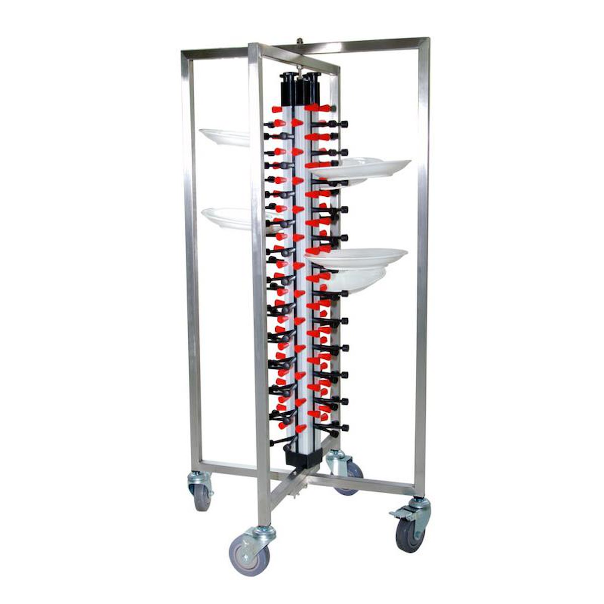 Tellerstapelsystem - Tellerwagen für 48 Teller