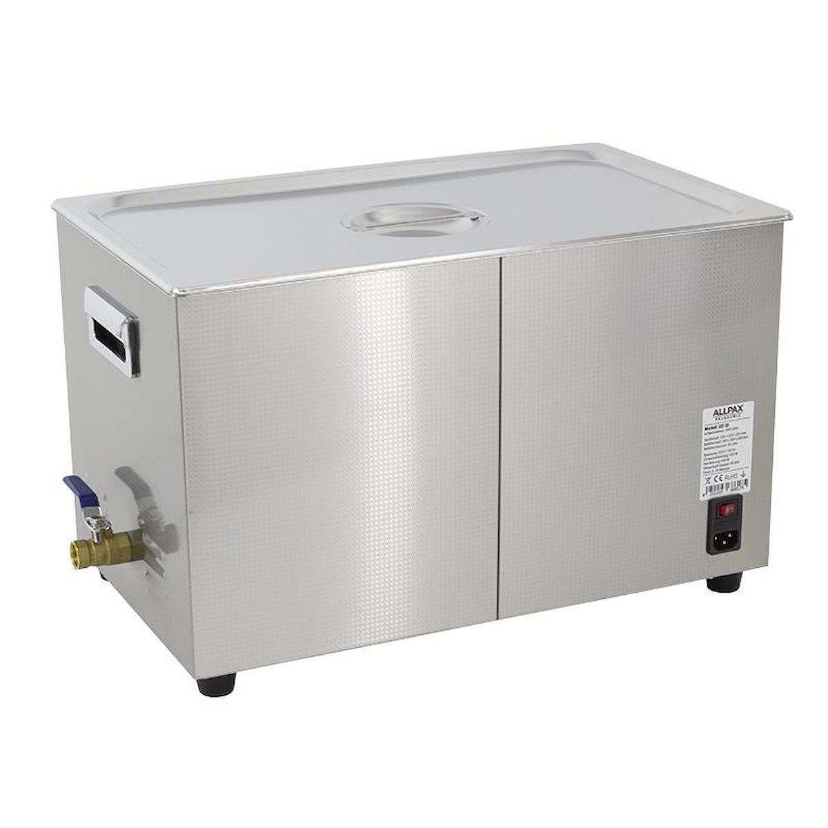 Ultraschallreiniger Rückseite