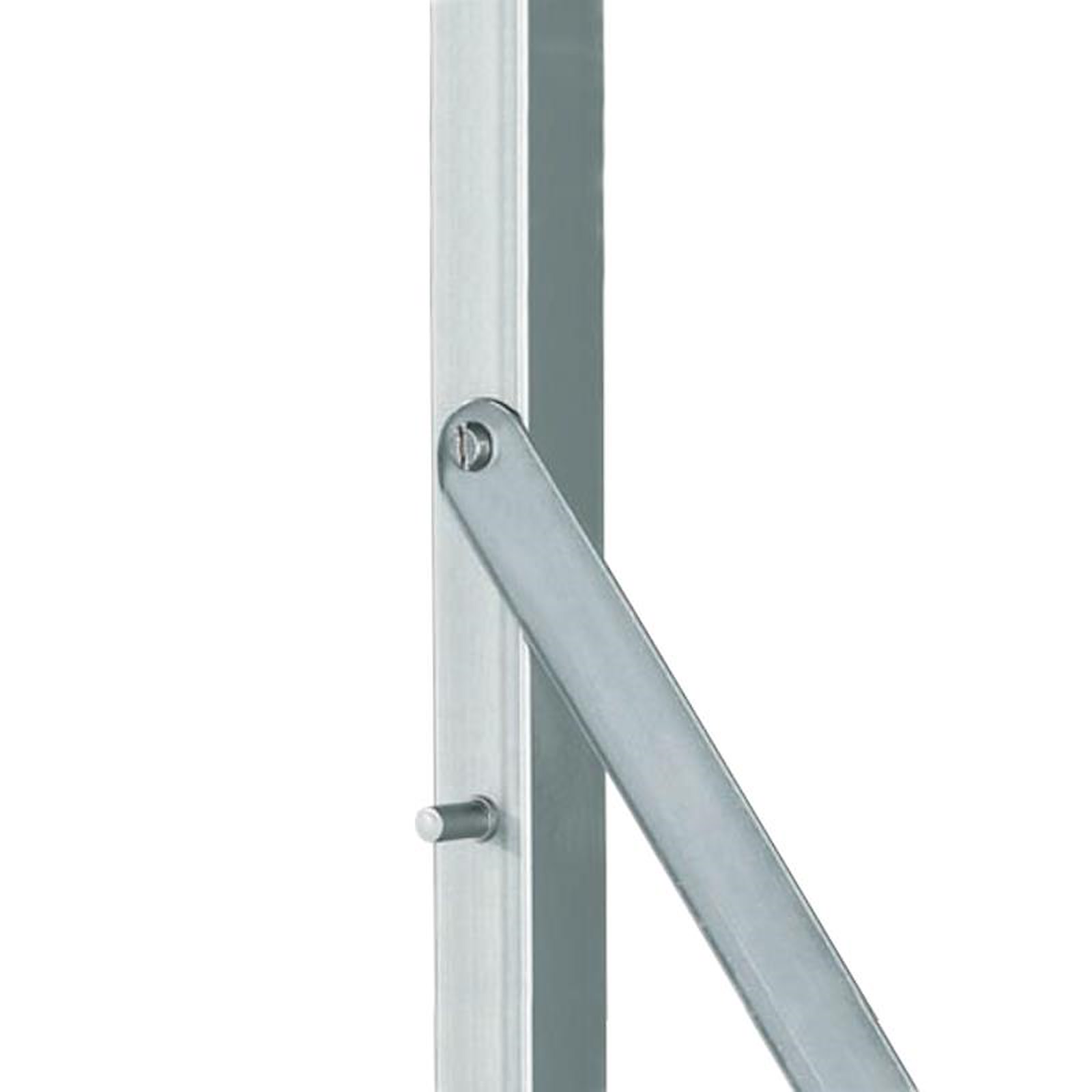 Diagonalkreuz für Edelstahl Regal