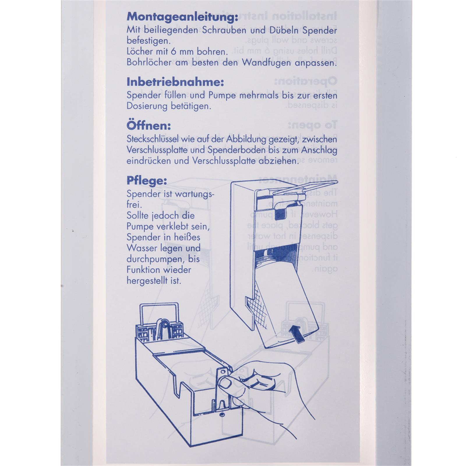 Dosierspender Anleitung