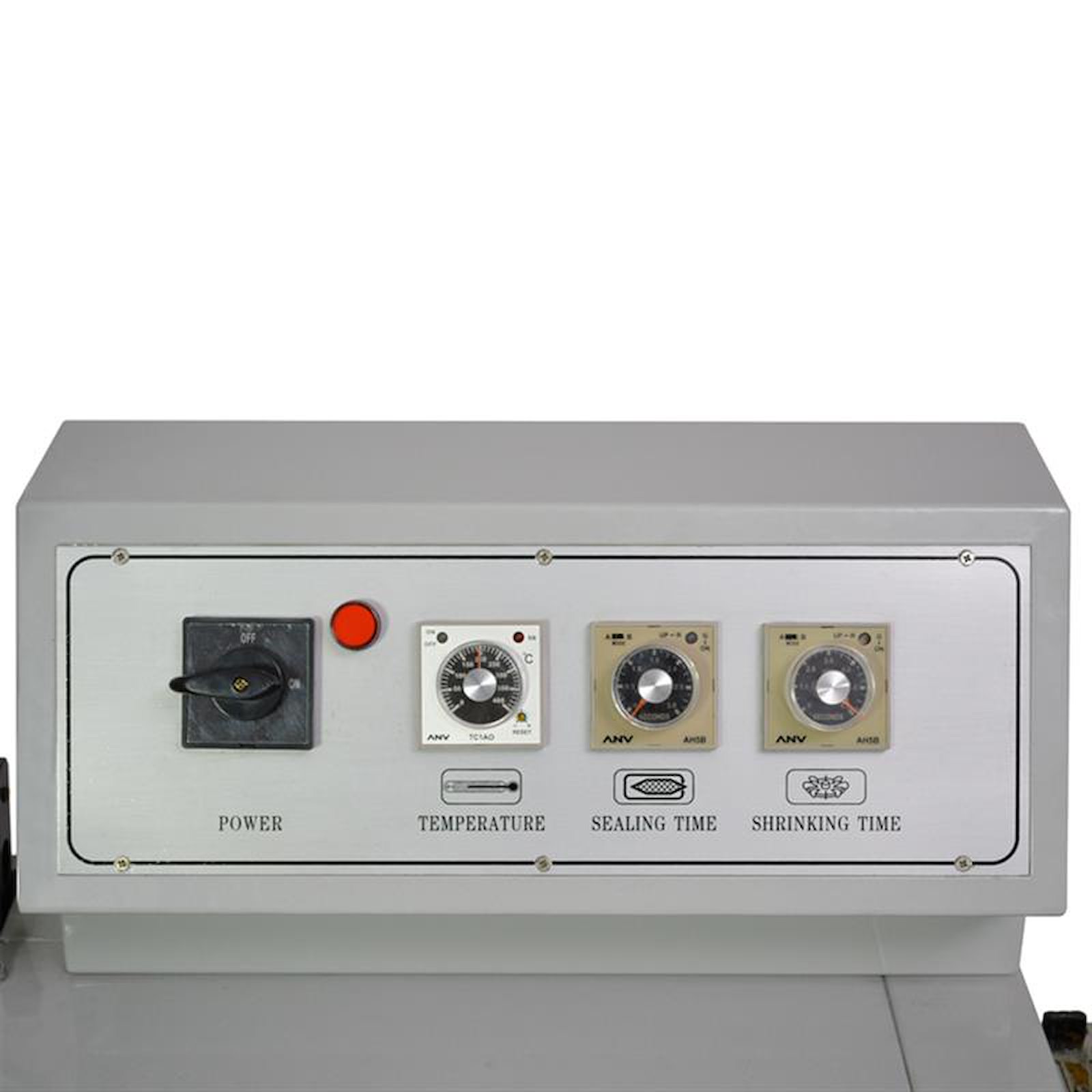 Schrumpfhaubenmaschine Bedienfeld