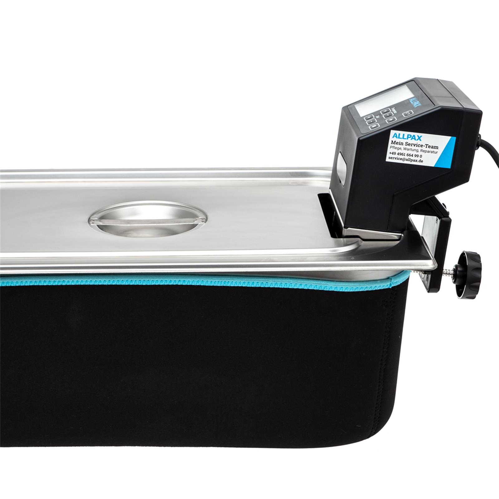 Sous Vide Garer mit Behälter und Isolierung