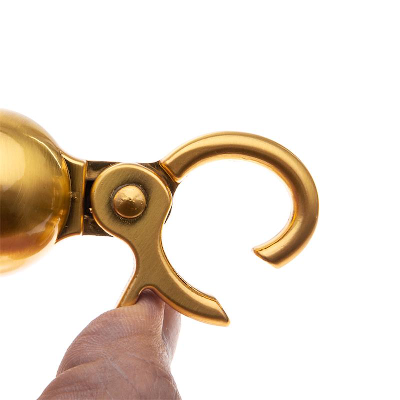 STOPPO Haken für Kordeln, goldene Optik