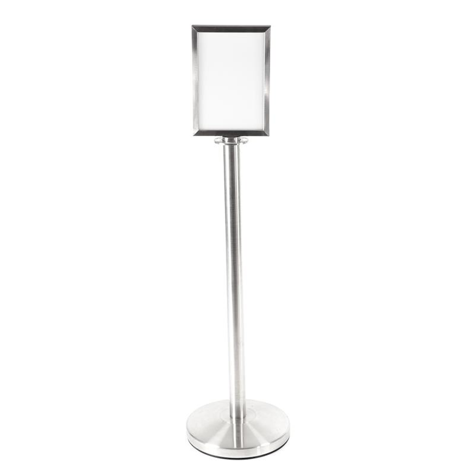 STOPPO Info-Tafel, hoch, für Pfosten mit Kordeln