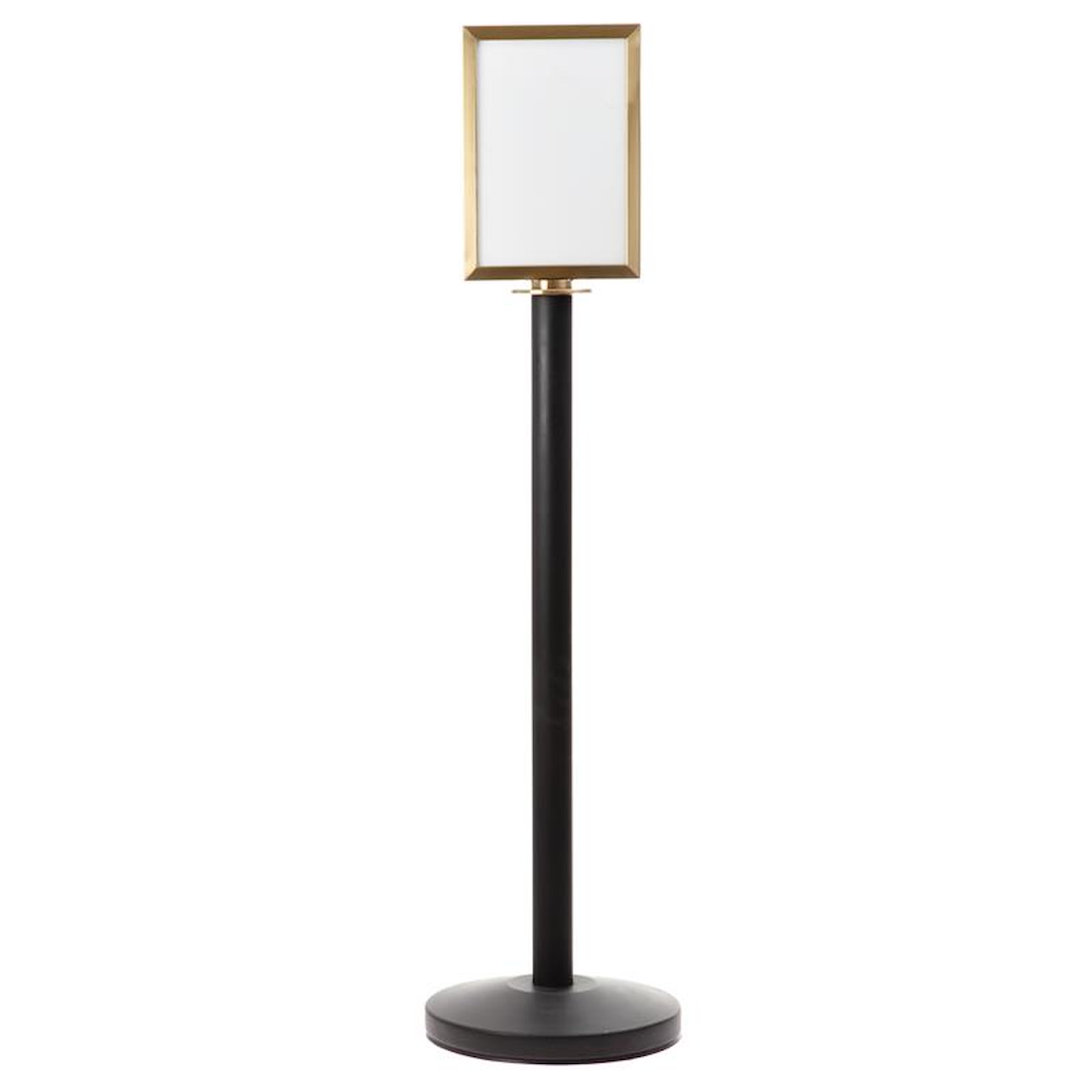 STOPPO Info-Tafel, hoch, für Pfosten mit Kordeln