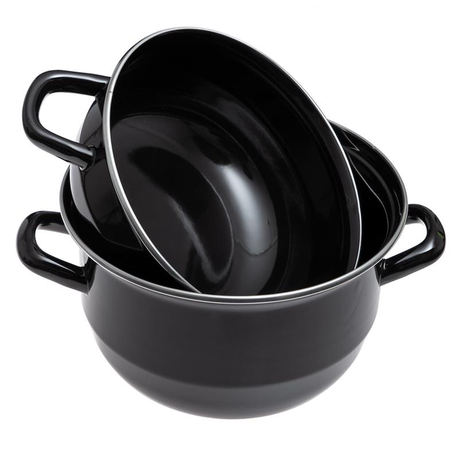 Muscheltopf Innenseite