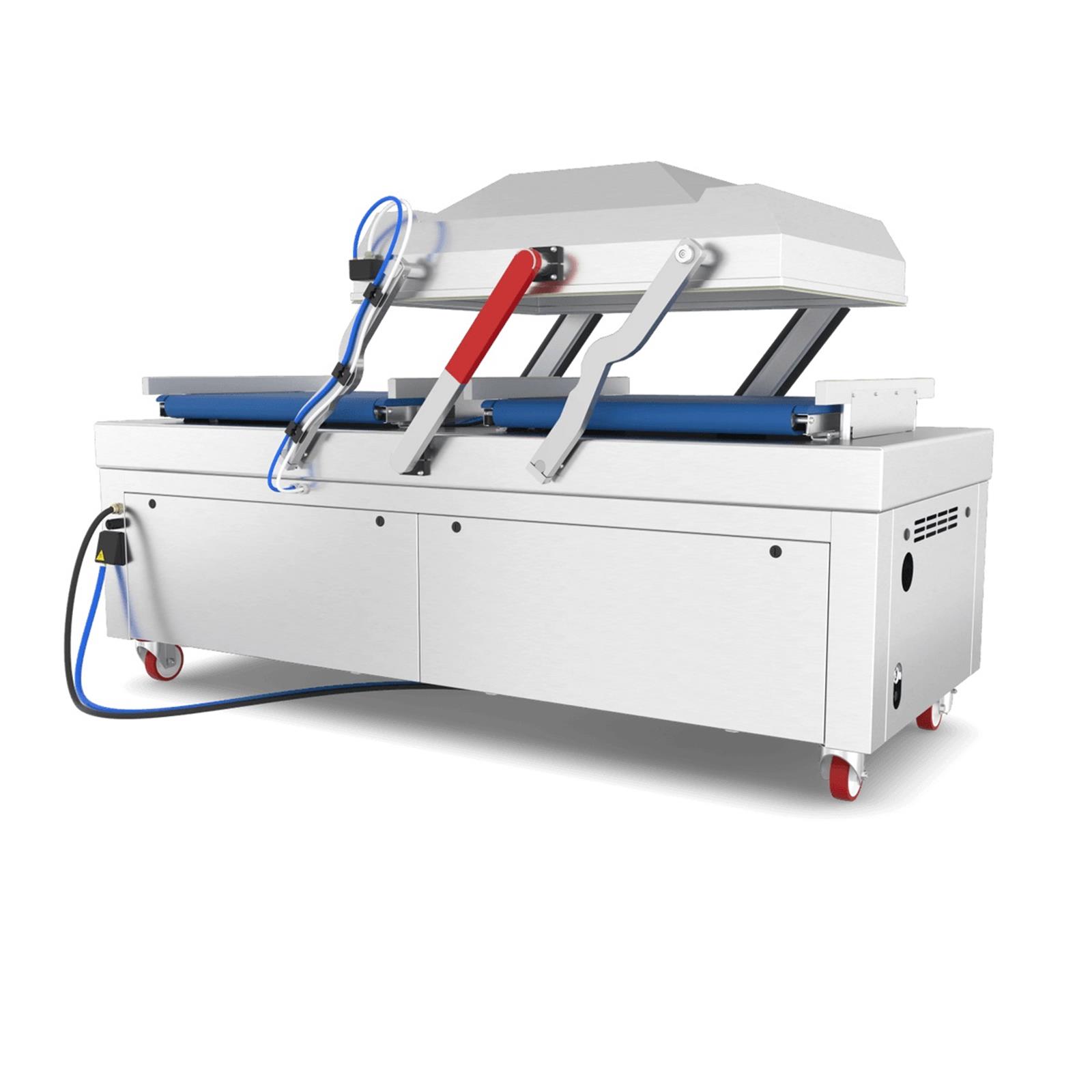 Titaan Doppelkammermaschine mit Automatikdeckel, 300 m³/h