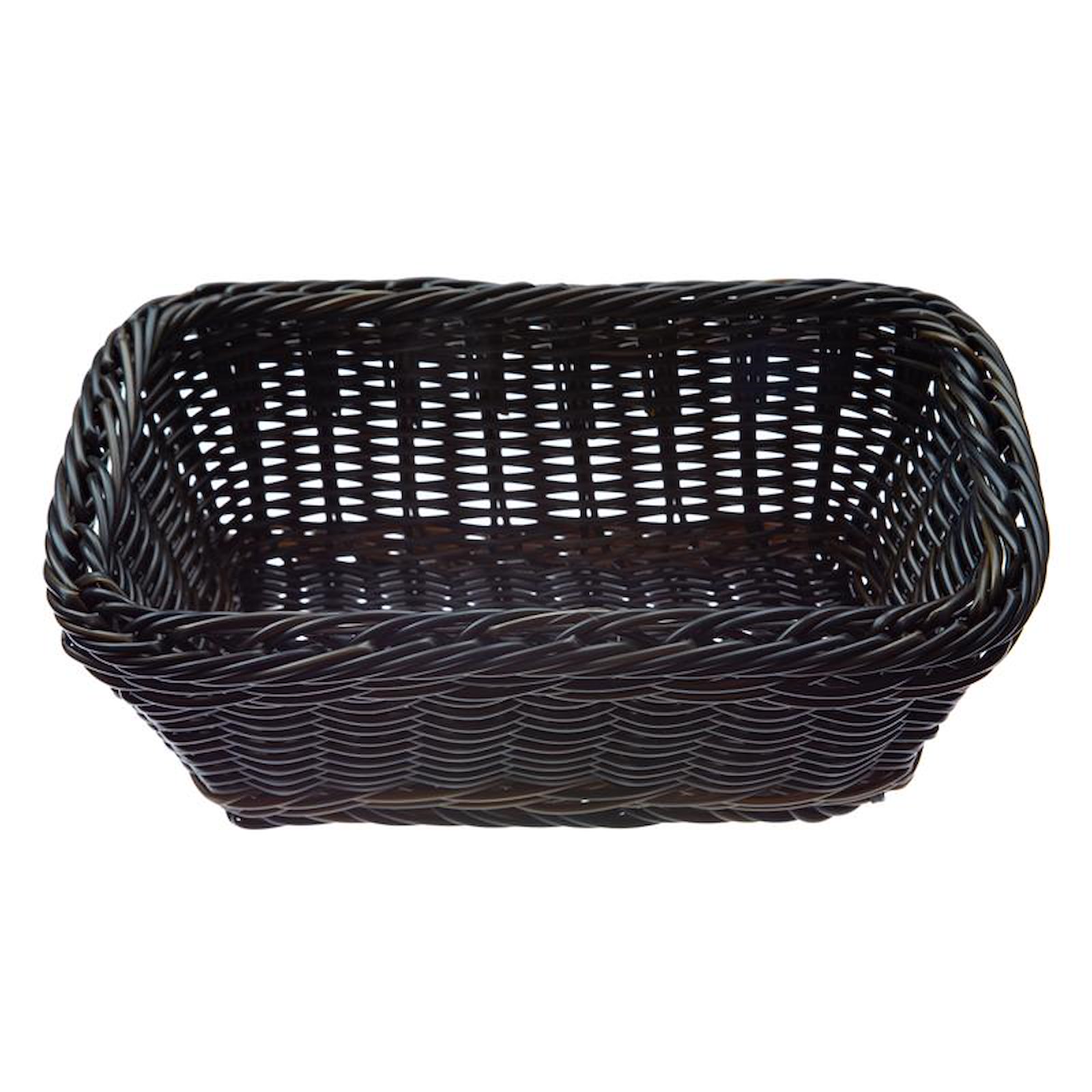 GN Korb -PROFI LINE-, schwarz/braun 10 cm hoch, 6 Größen