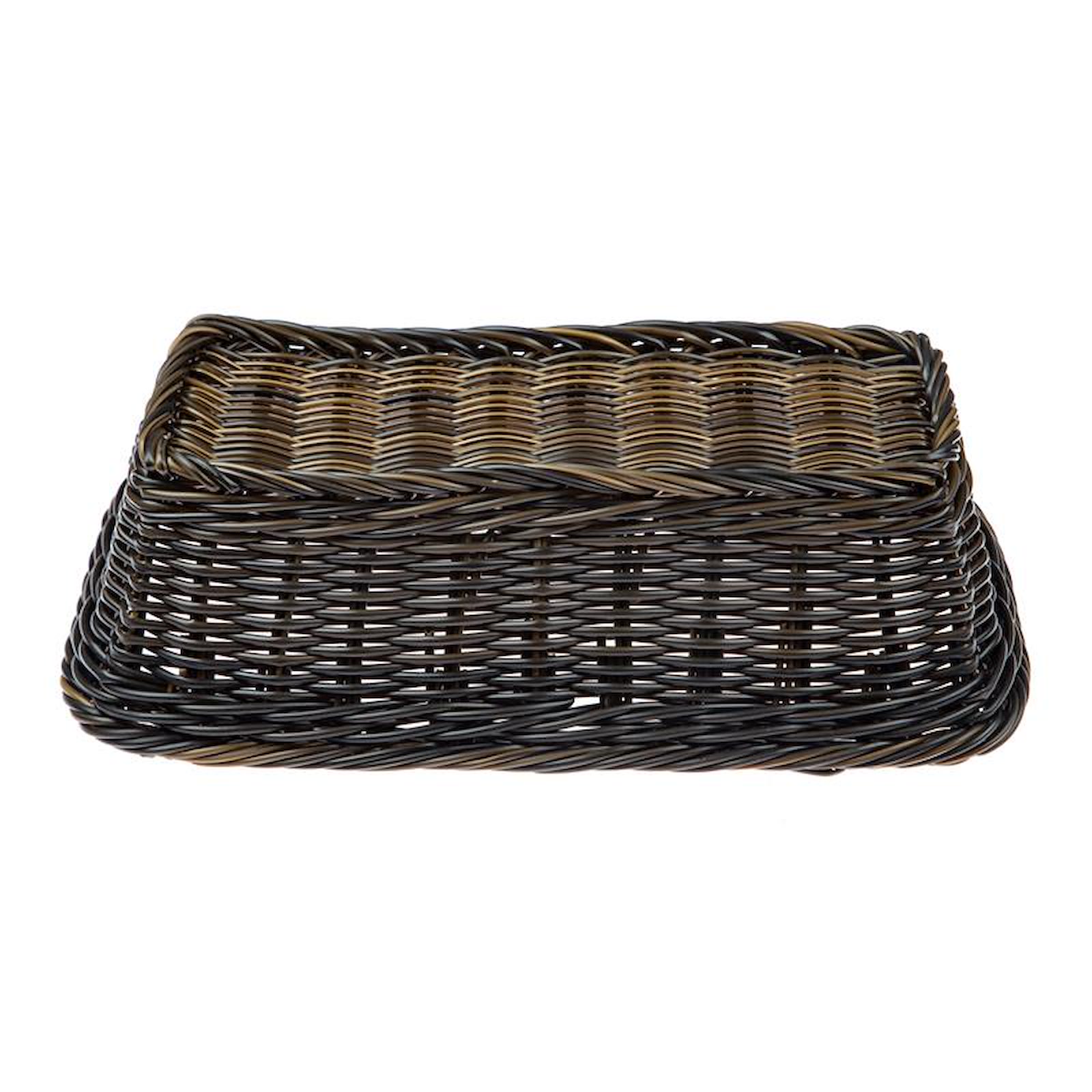 GN Korb -PROFI LINE-, schwarz/braun 10 cm hoch, 6 Größen