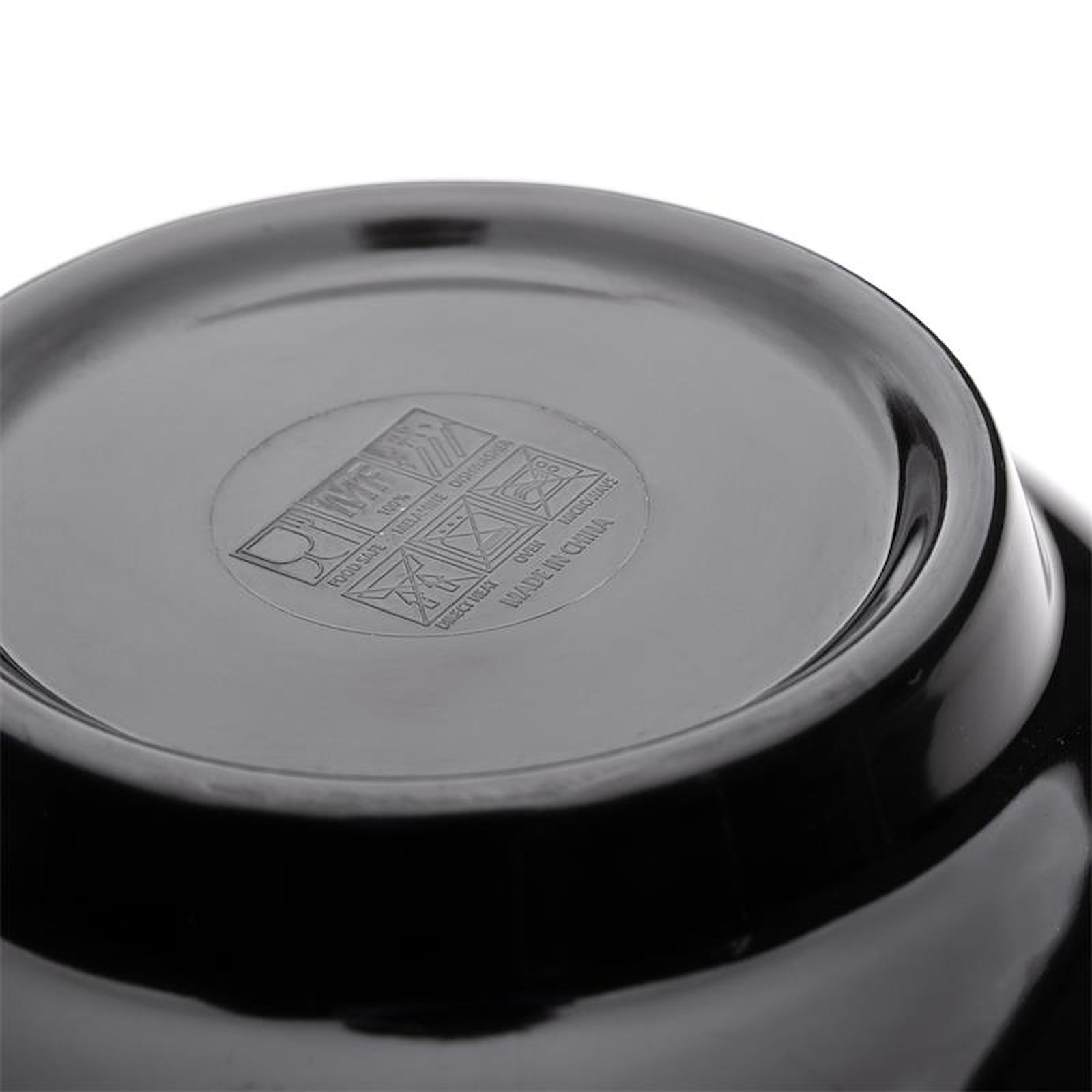 Schale -PURE- rund, schwarz