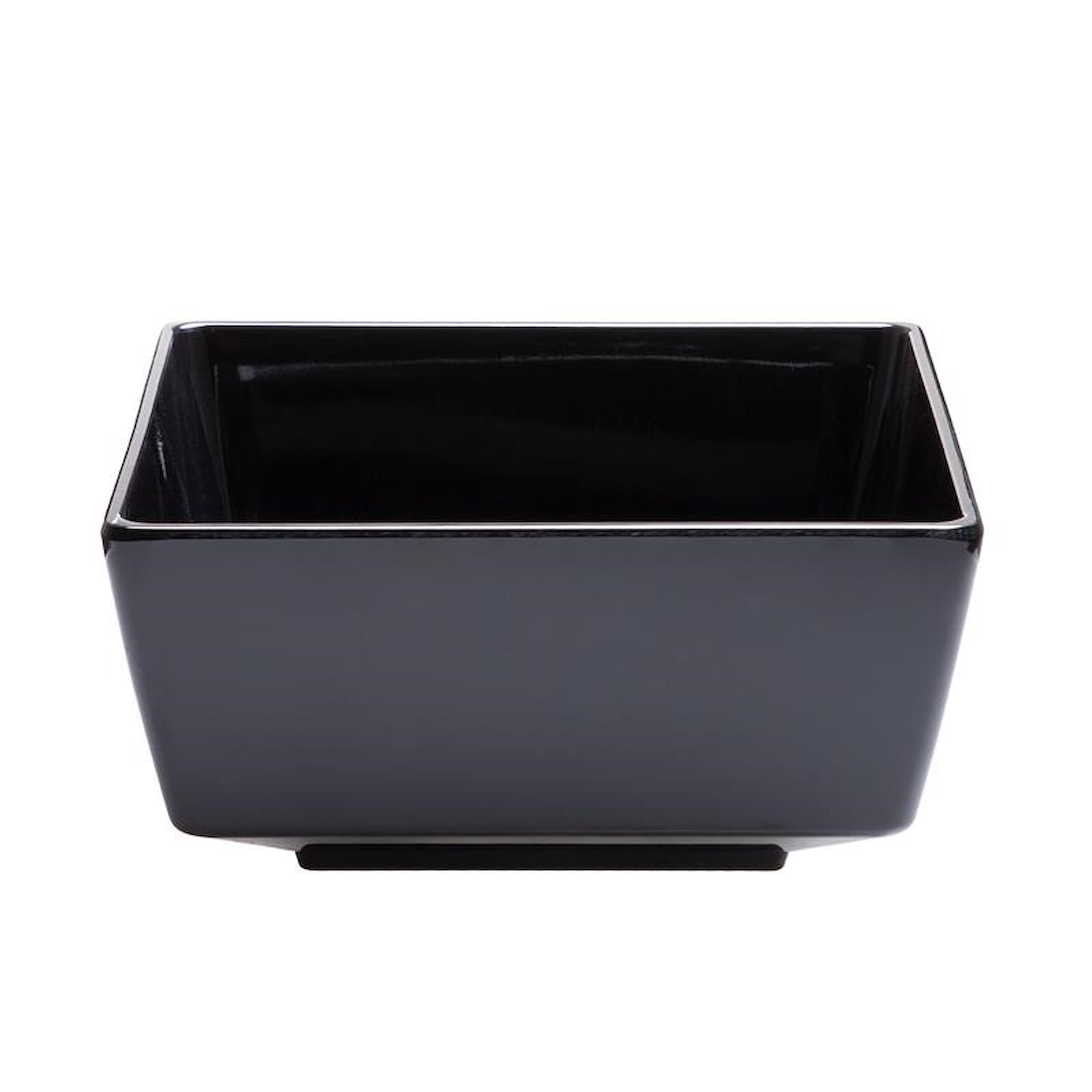 Schale -FLOAT- quadratisch, schwarz