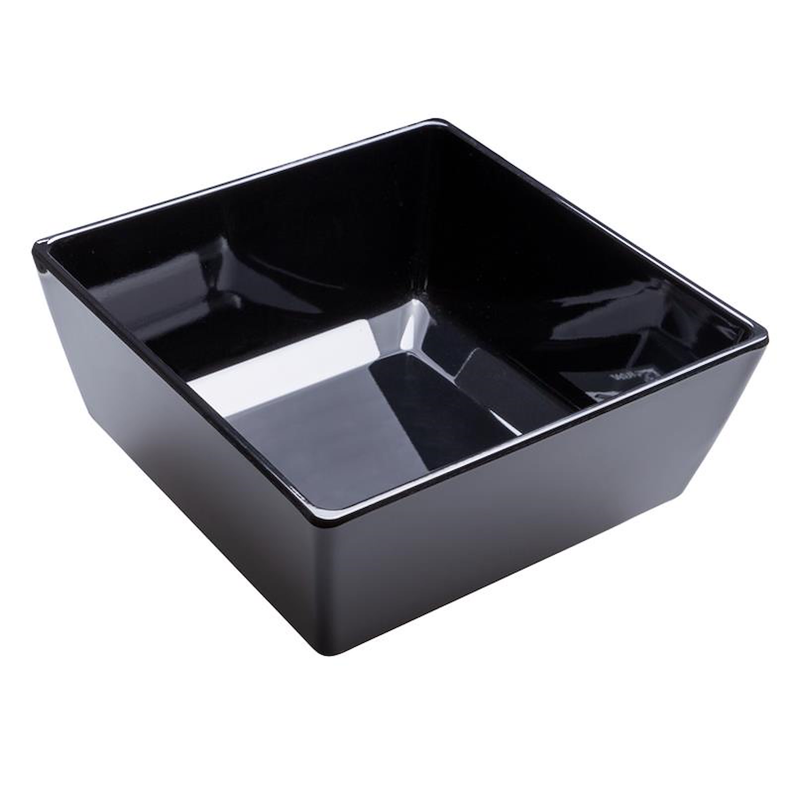 Schale -FLOAT- quadratisch, schwarz