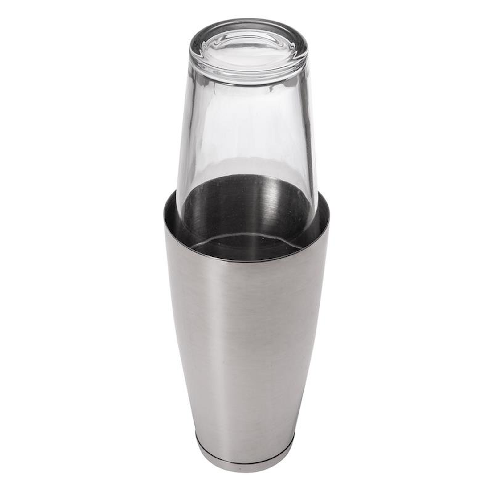 Boston Shaker 2-teilig,  Edelstahlbecher