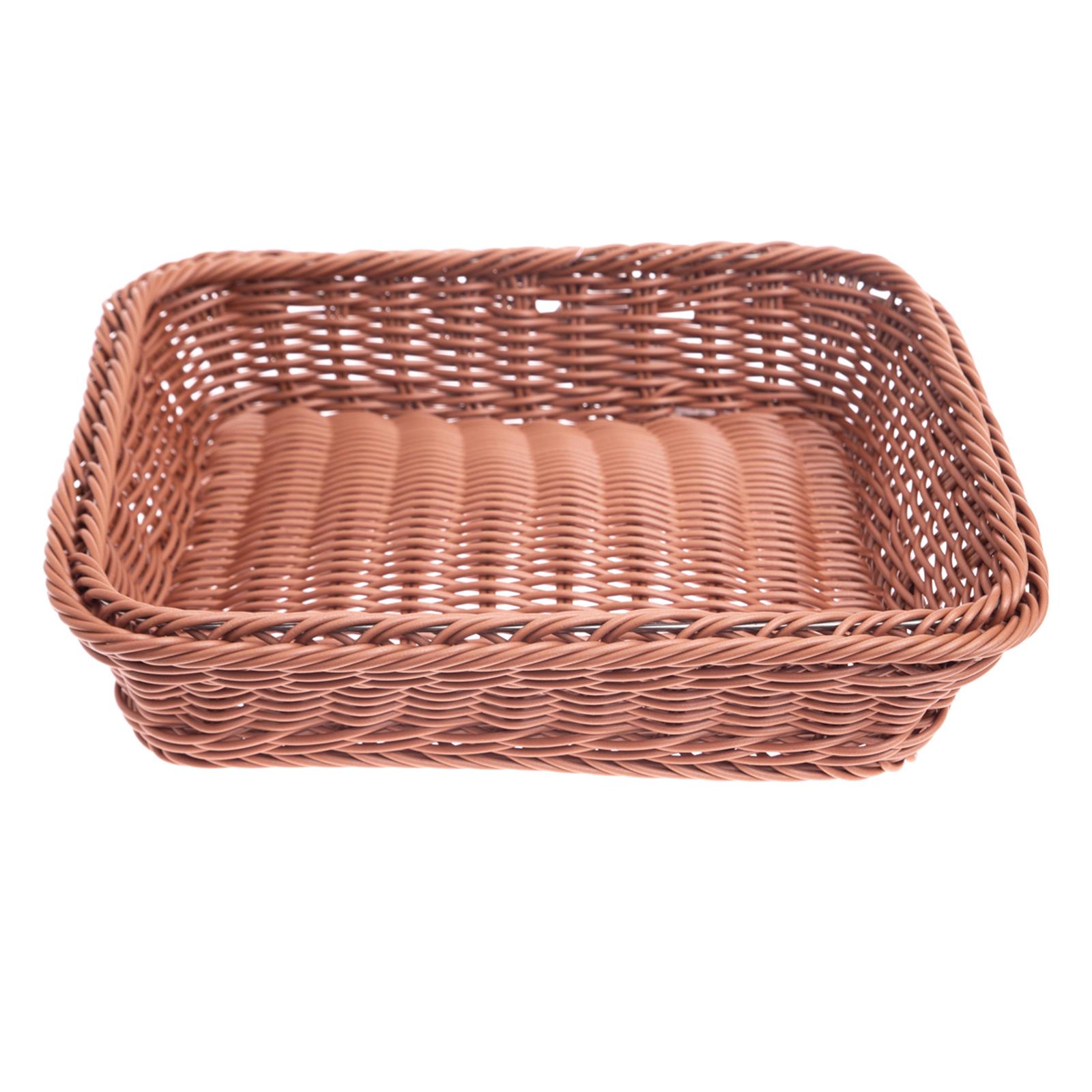 Buffetkorb-GN System, braun  6,5 cm hoch, 6 Größen