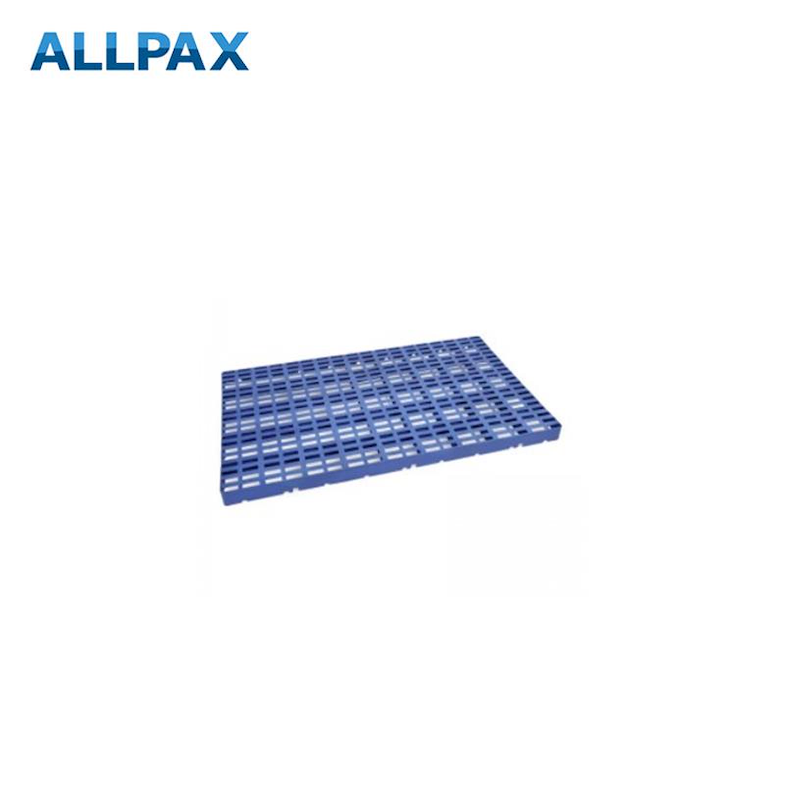 Bodenrost 100x60x5 cm, HDPE - blau