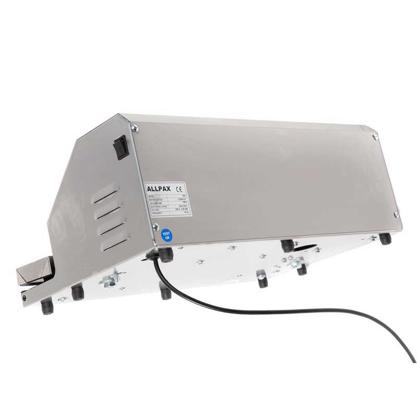 Verpackungsmaschine V 50 Unterseite