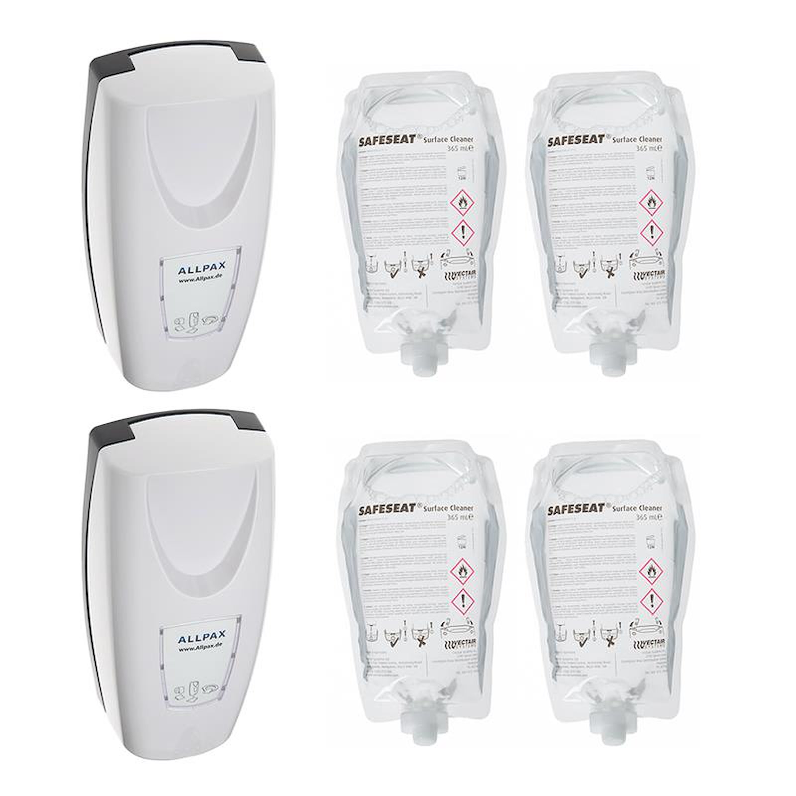Toilettensitz-Desinfektionsmittel-Set