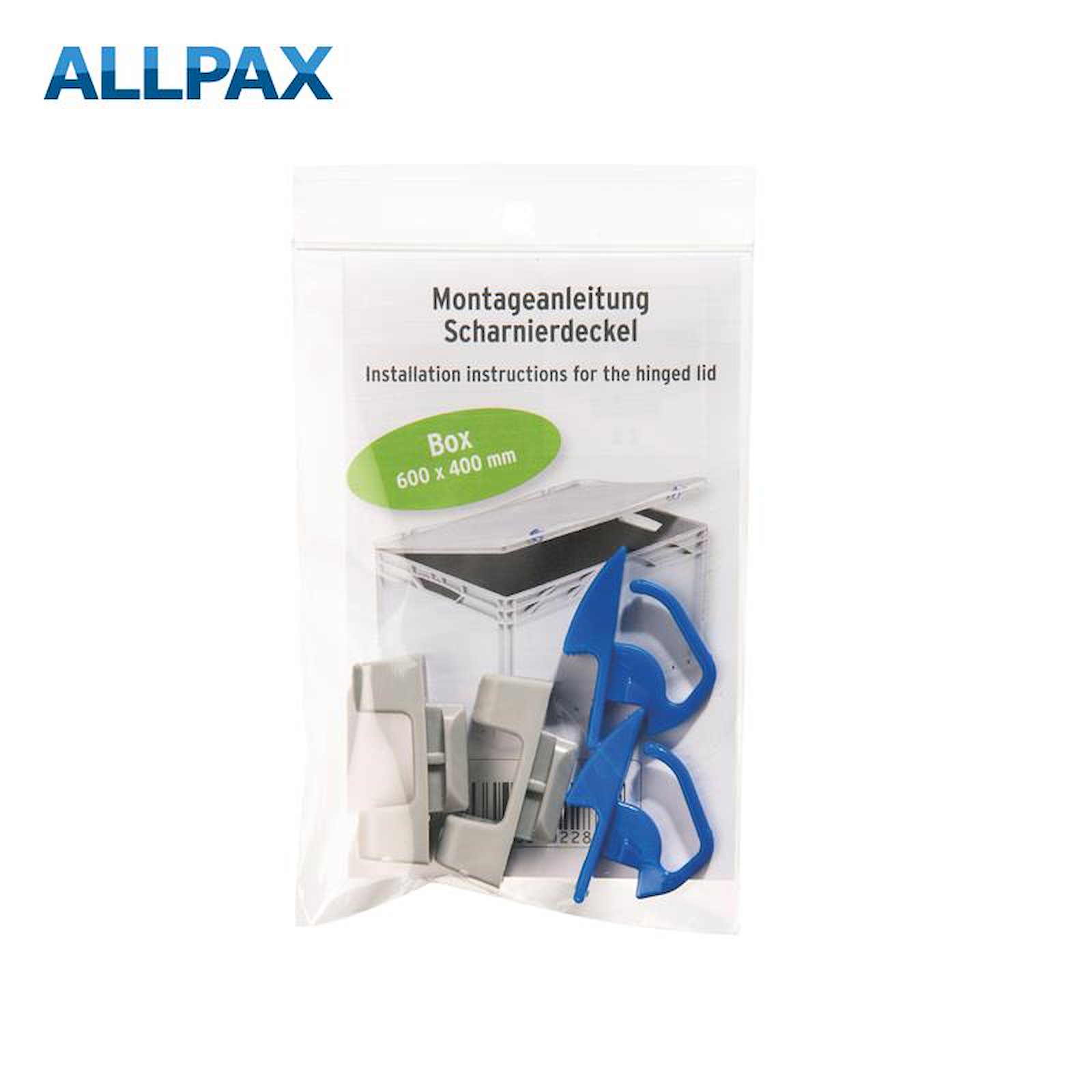 Montageset für Scharnierdeckel